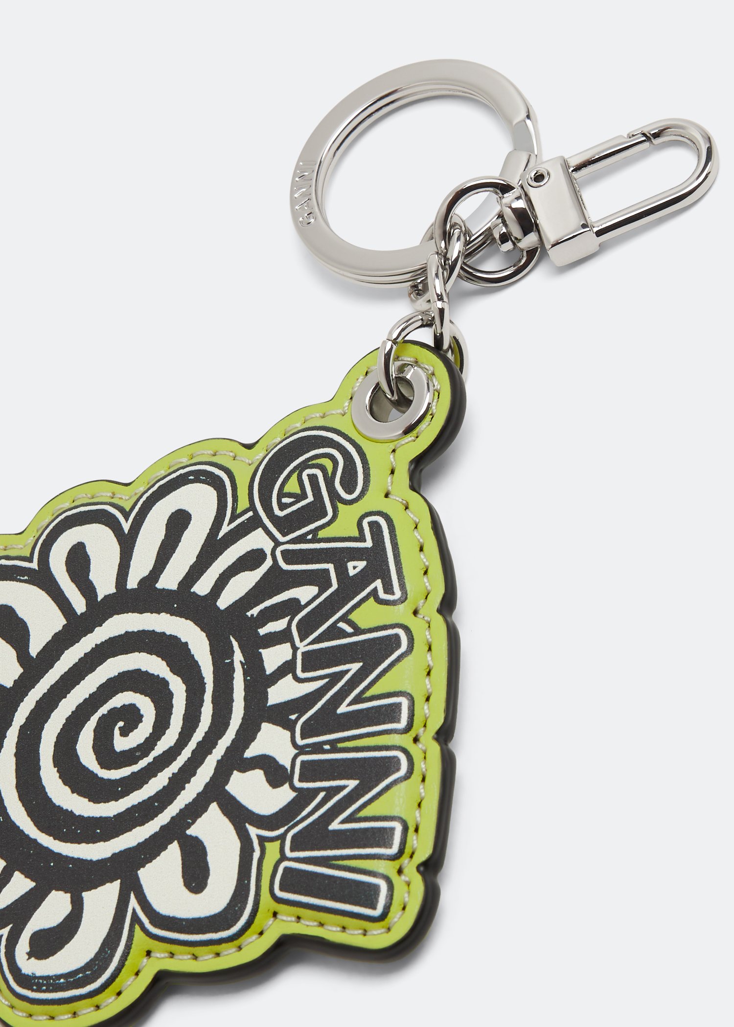 

Flower keychain, Green