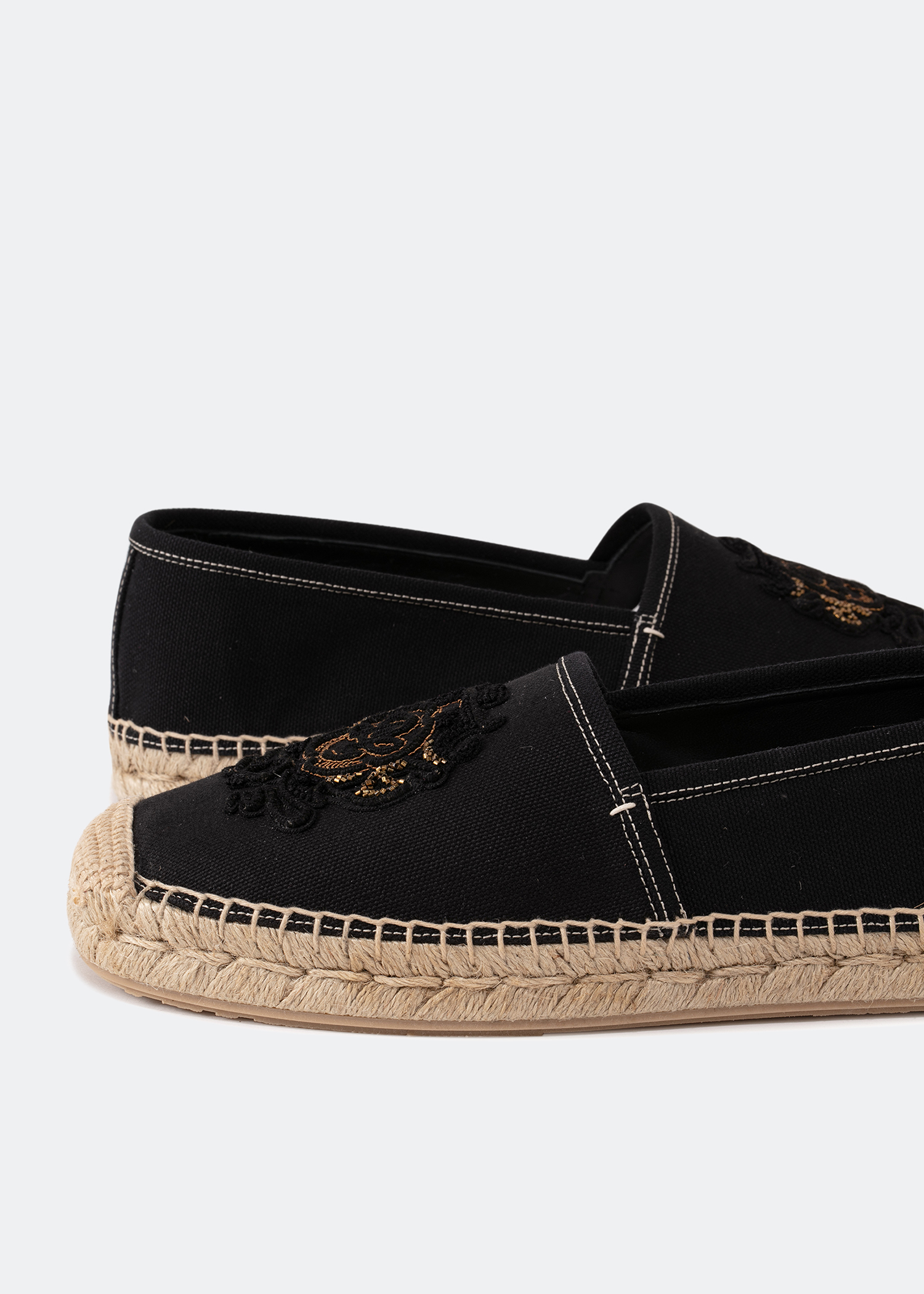 

Boccaccio canvas espadrilles, Black