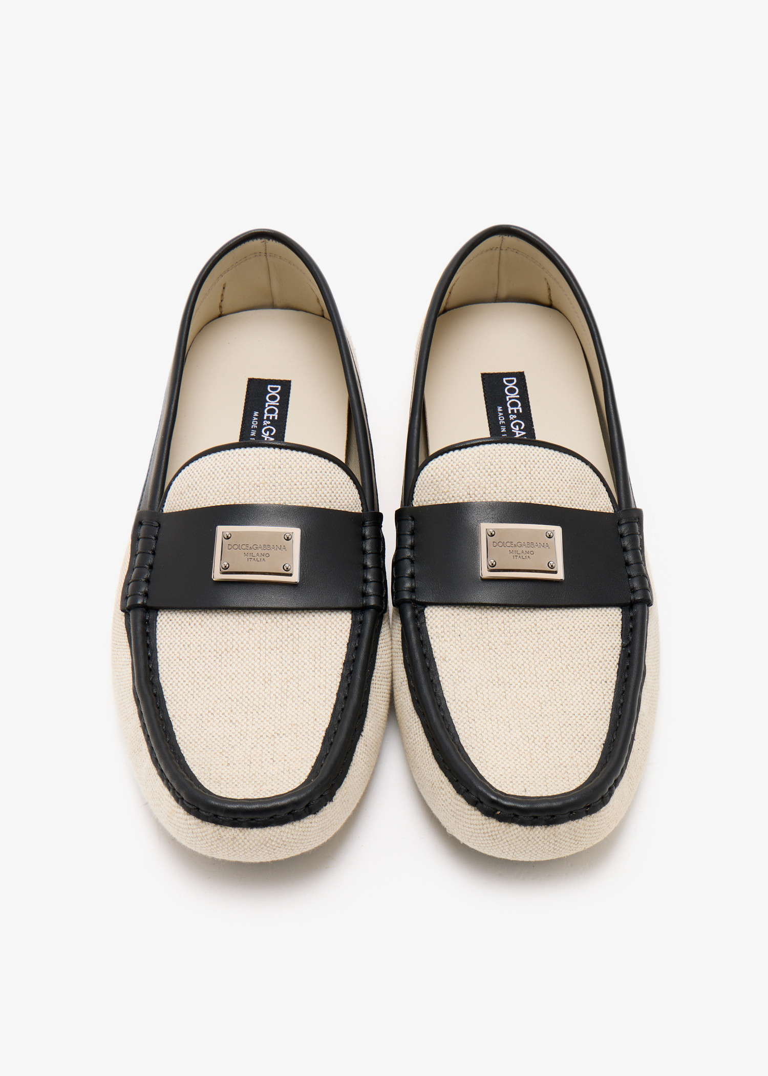 

DG Salt&Pepper driver shoes, Beige