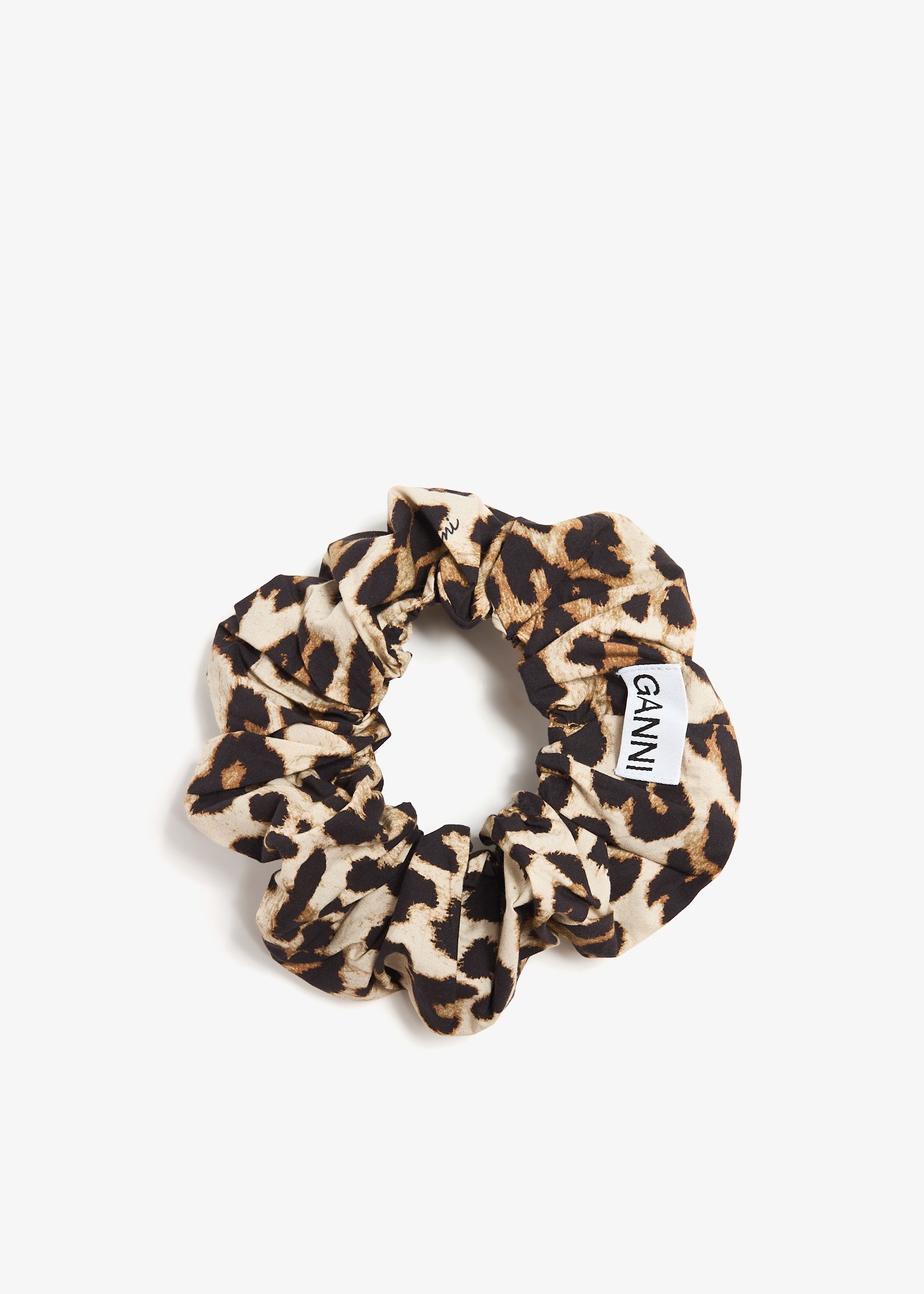 

Leopard cotton scrunchie, Animal printed