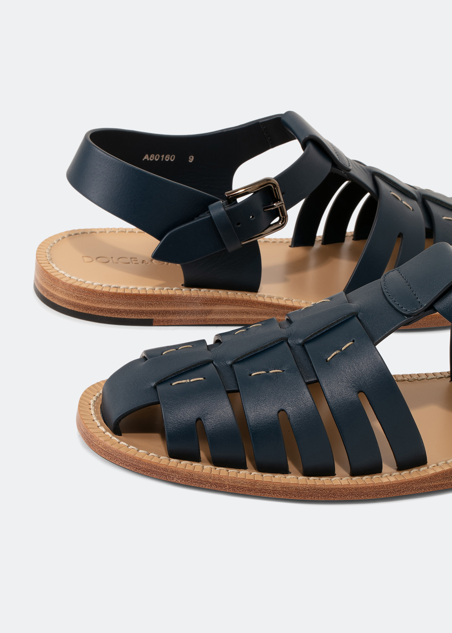 

Pantheon gladiator sandals, Black
