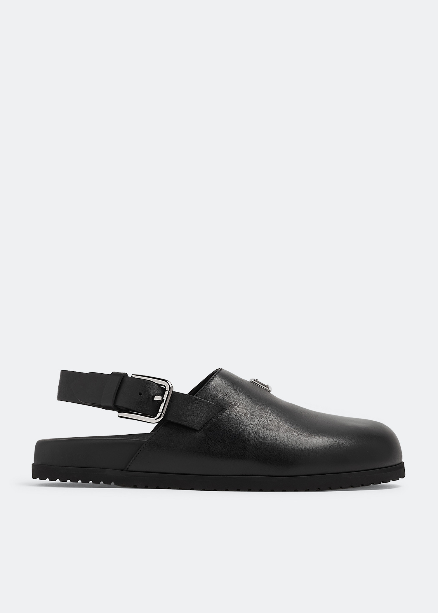 

Calfskin mules, Black