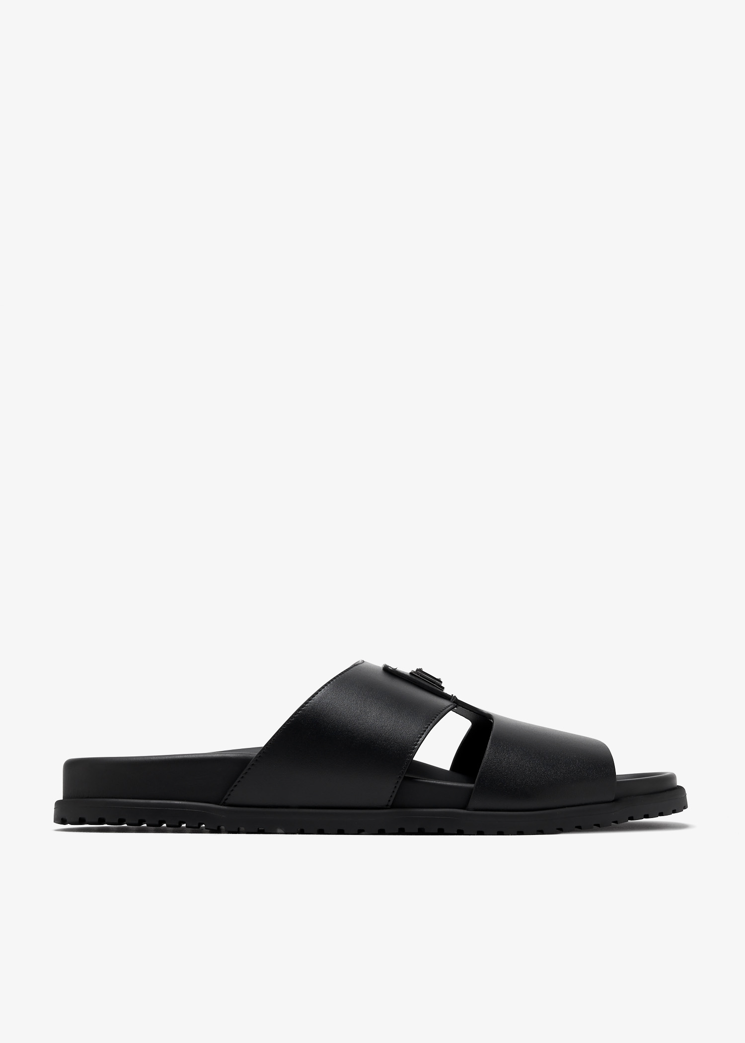 

Calfskin sandals, Black