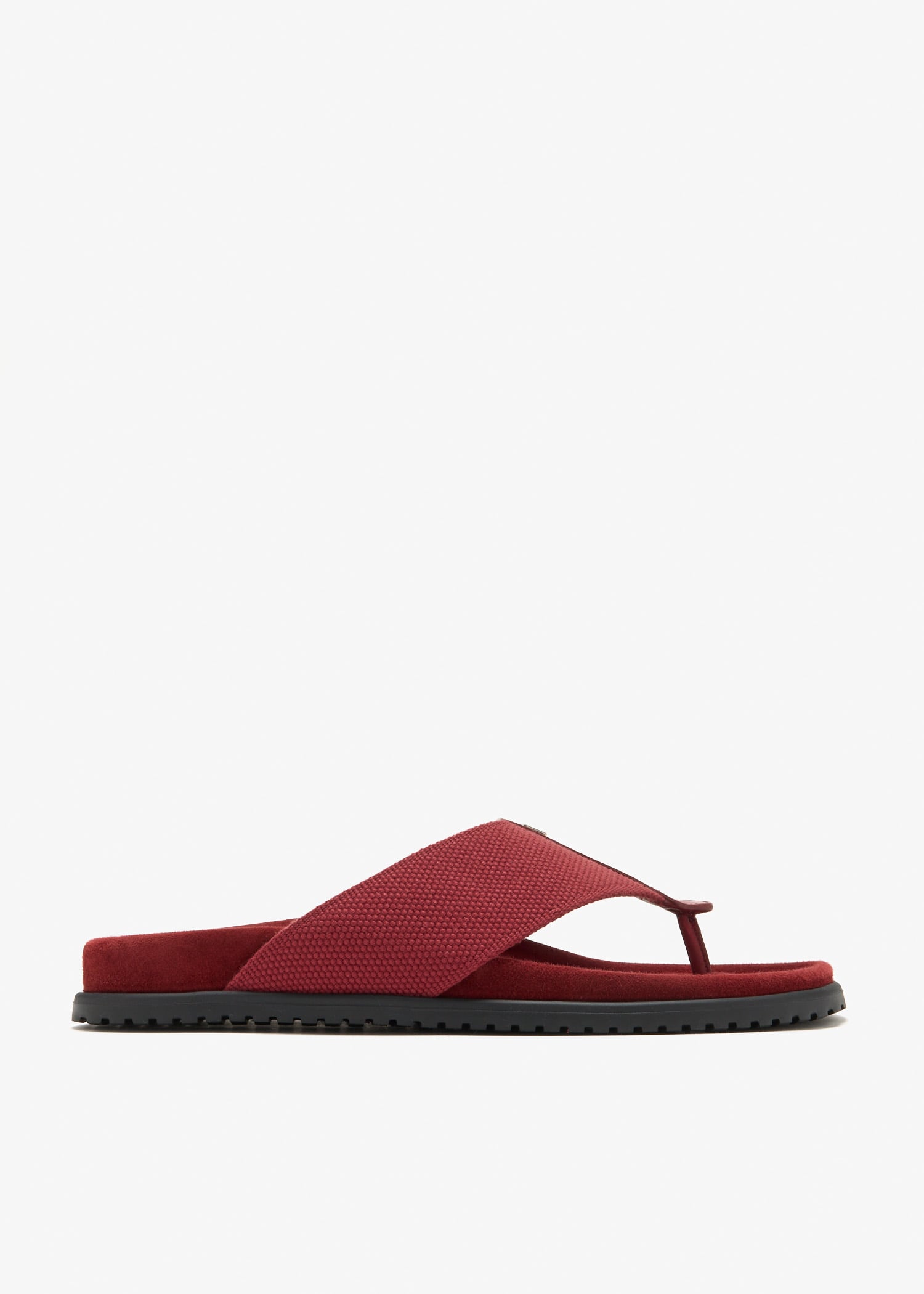 

DG logo flip flops, Burgundy