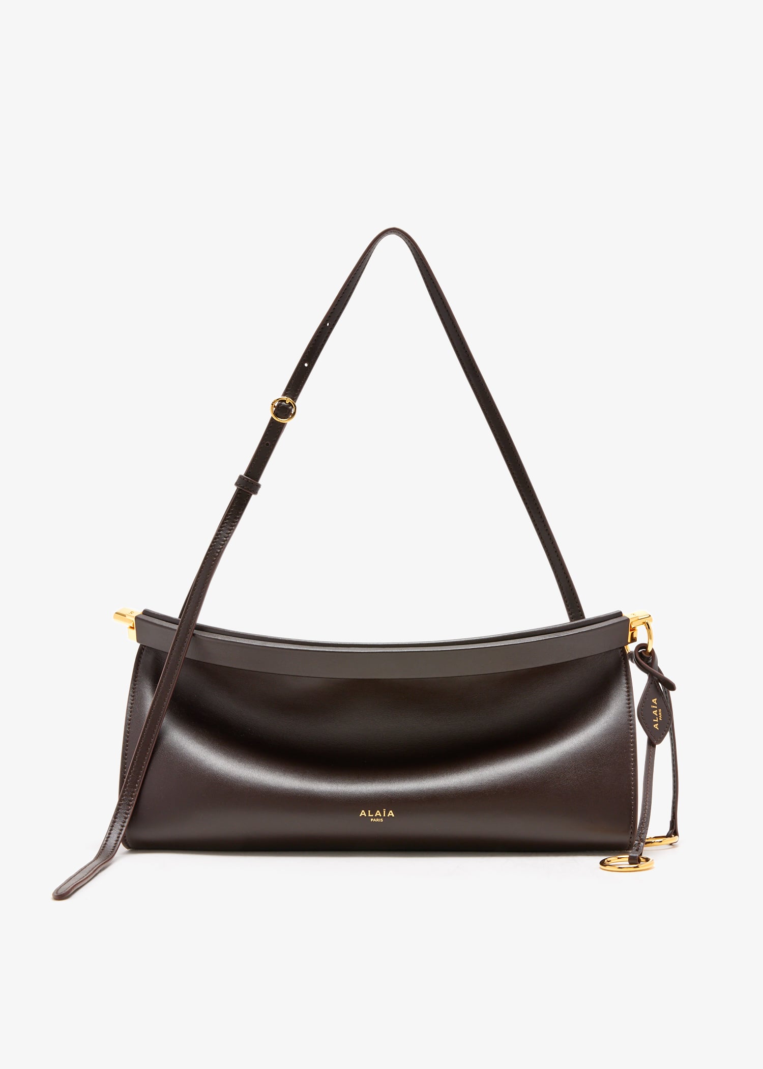 

Le Click East West medium bag, Brown