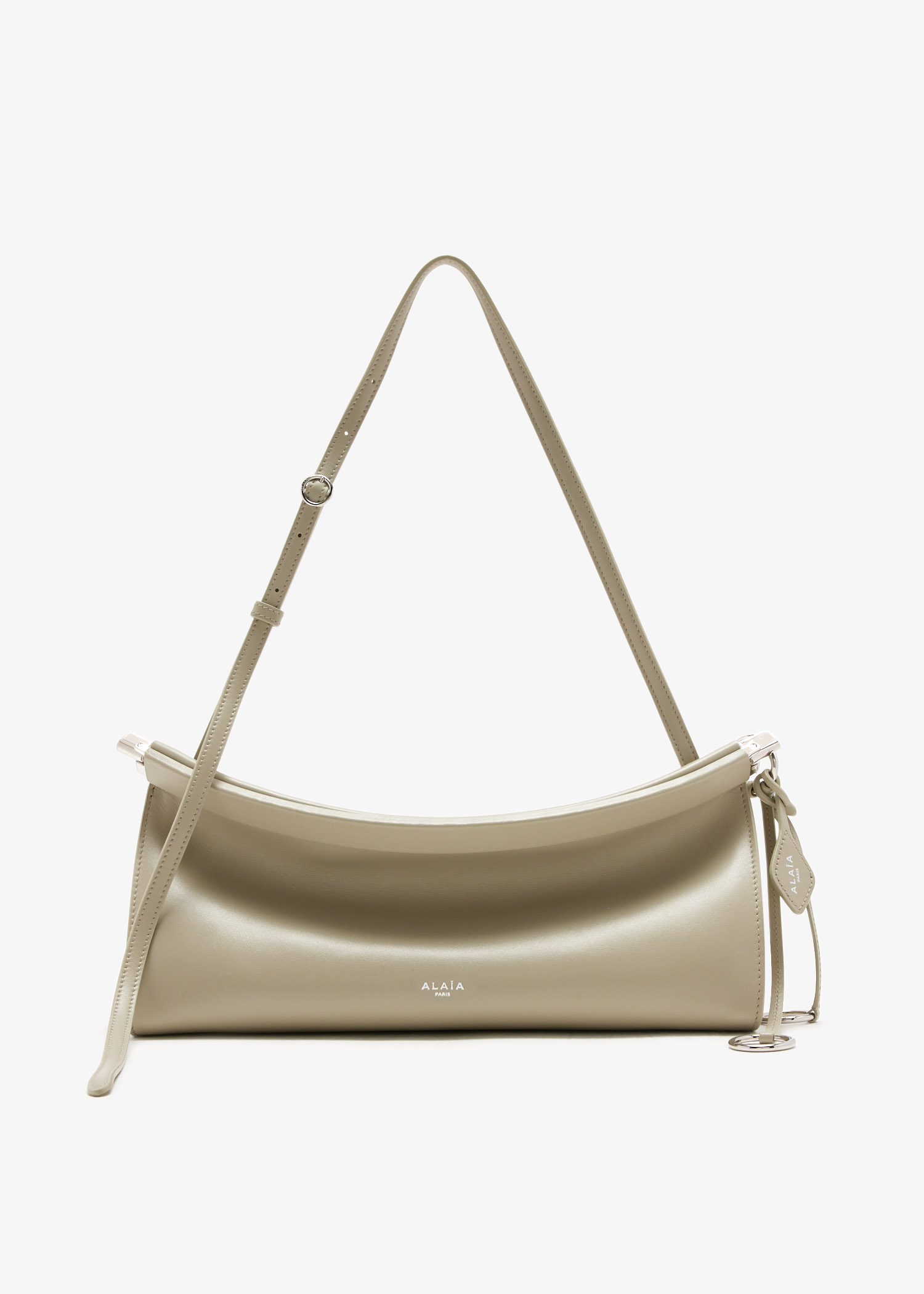

Le Click East West medium bag, Grey