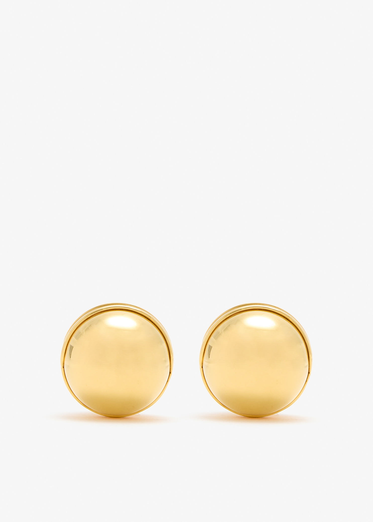 

Sphere earrings, Gold