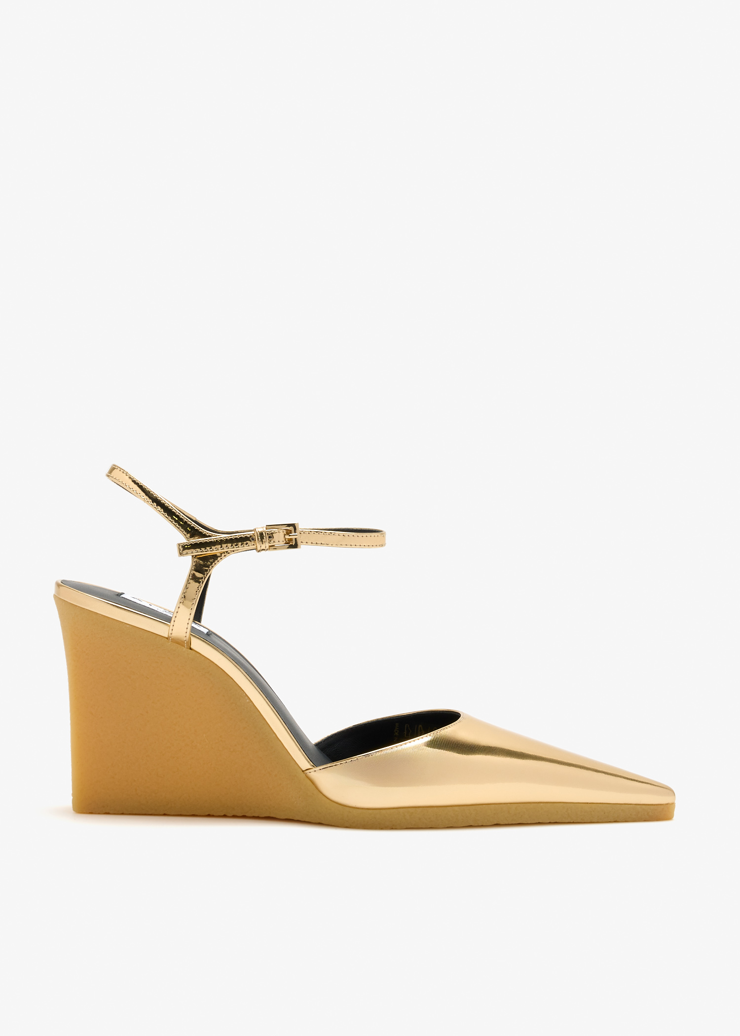 

Wedge pumps, Gold