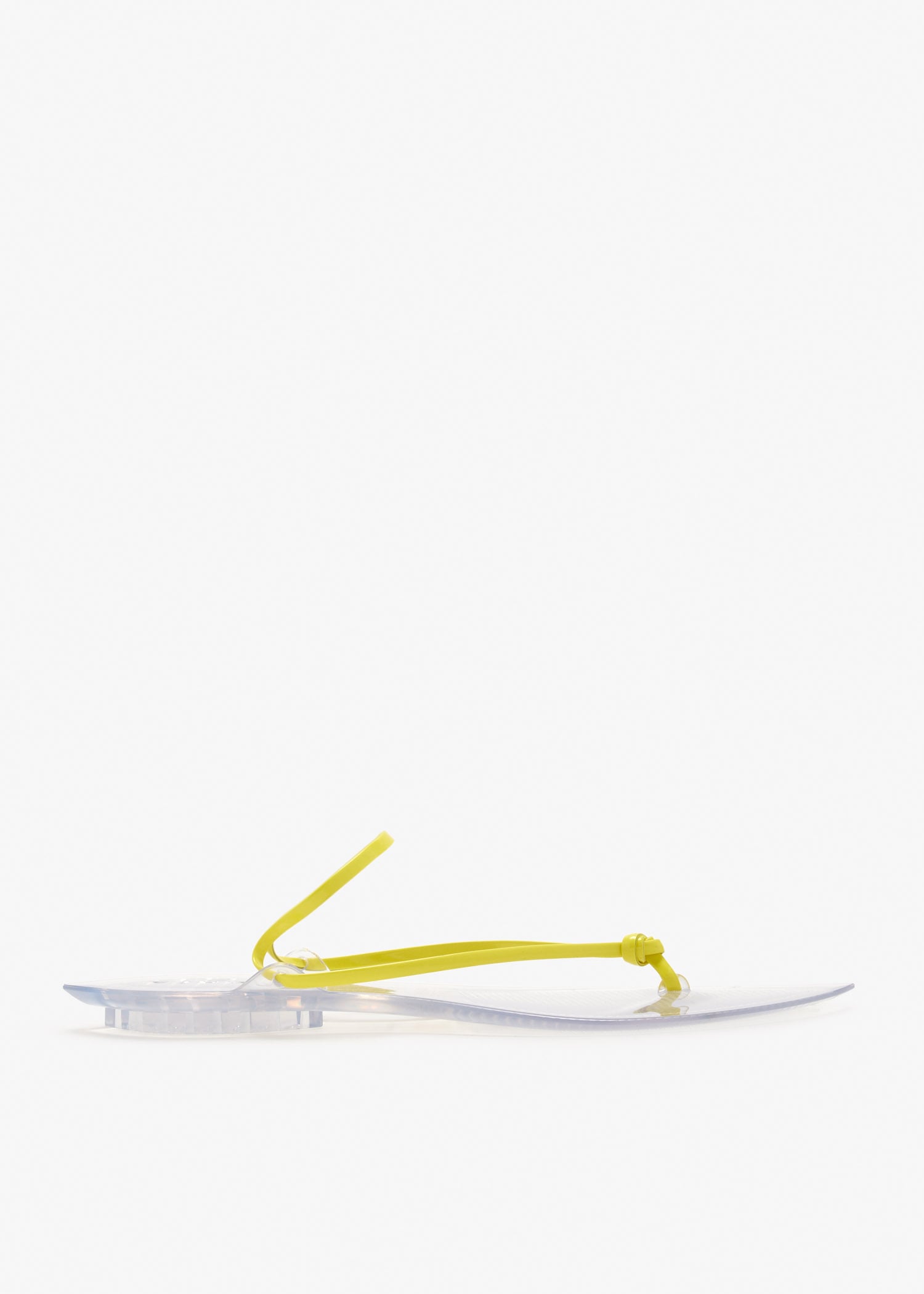 

Invisible thong sandals, Yellow