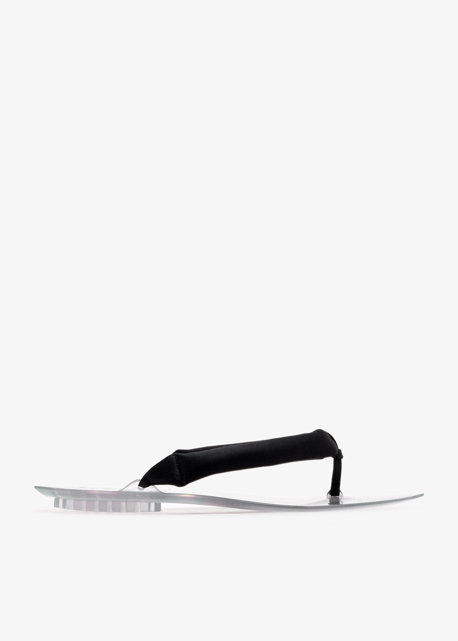 

Invisible thong mules, Black