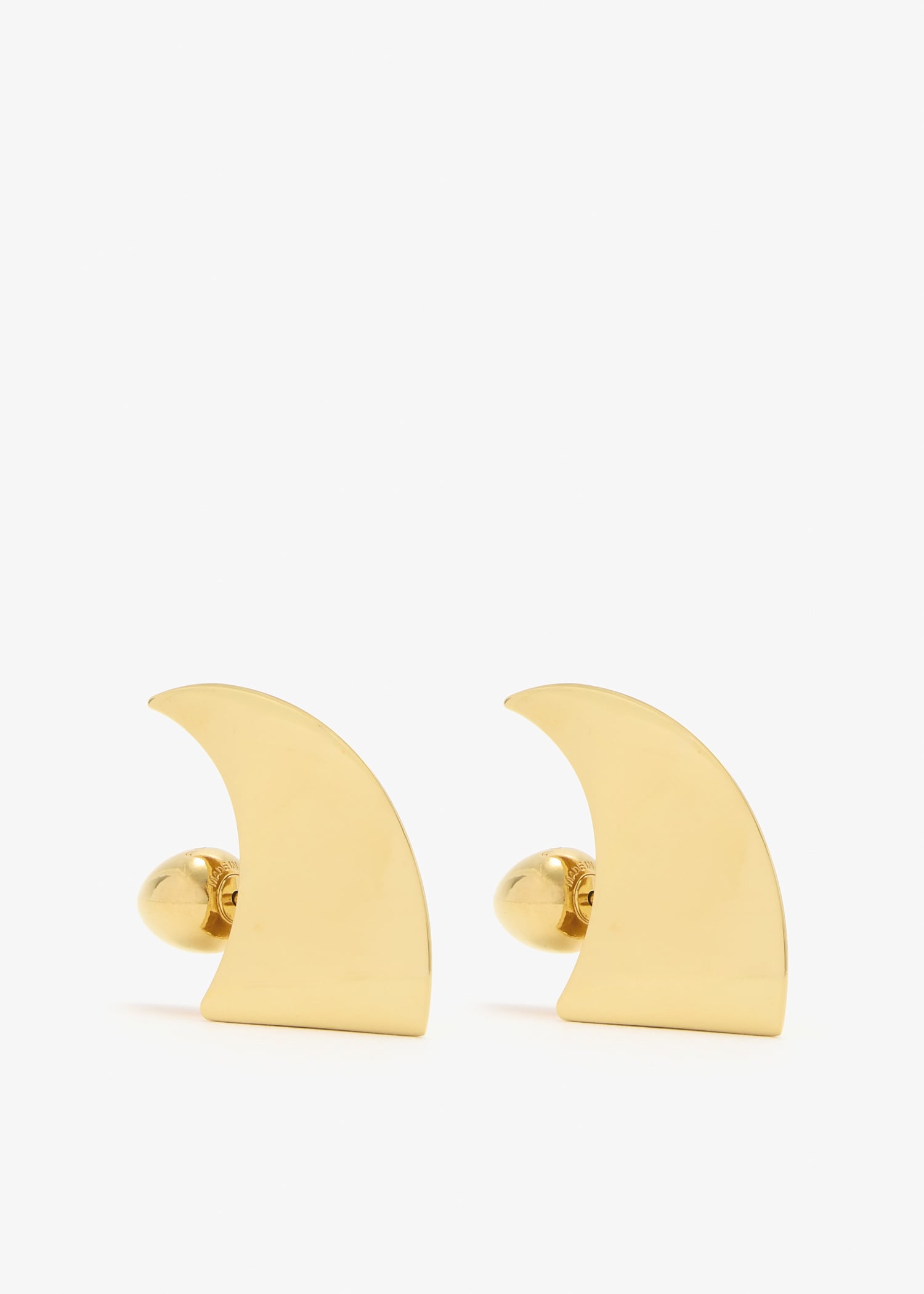 

Small Edge earrings, Gold