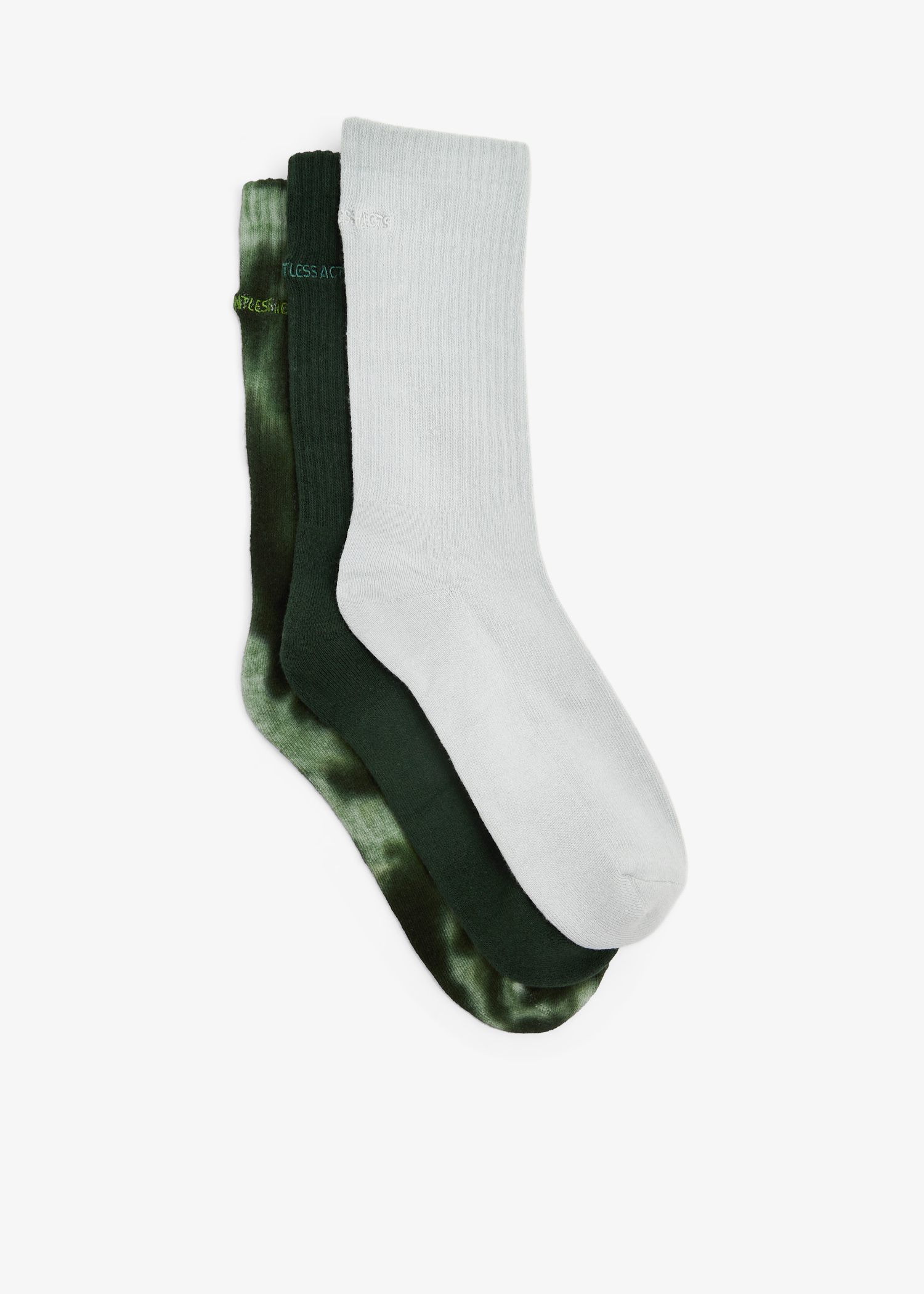 

Forest socks set, Green