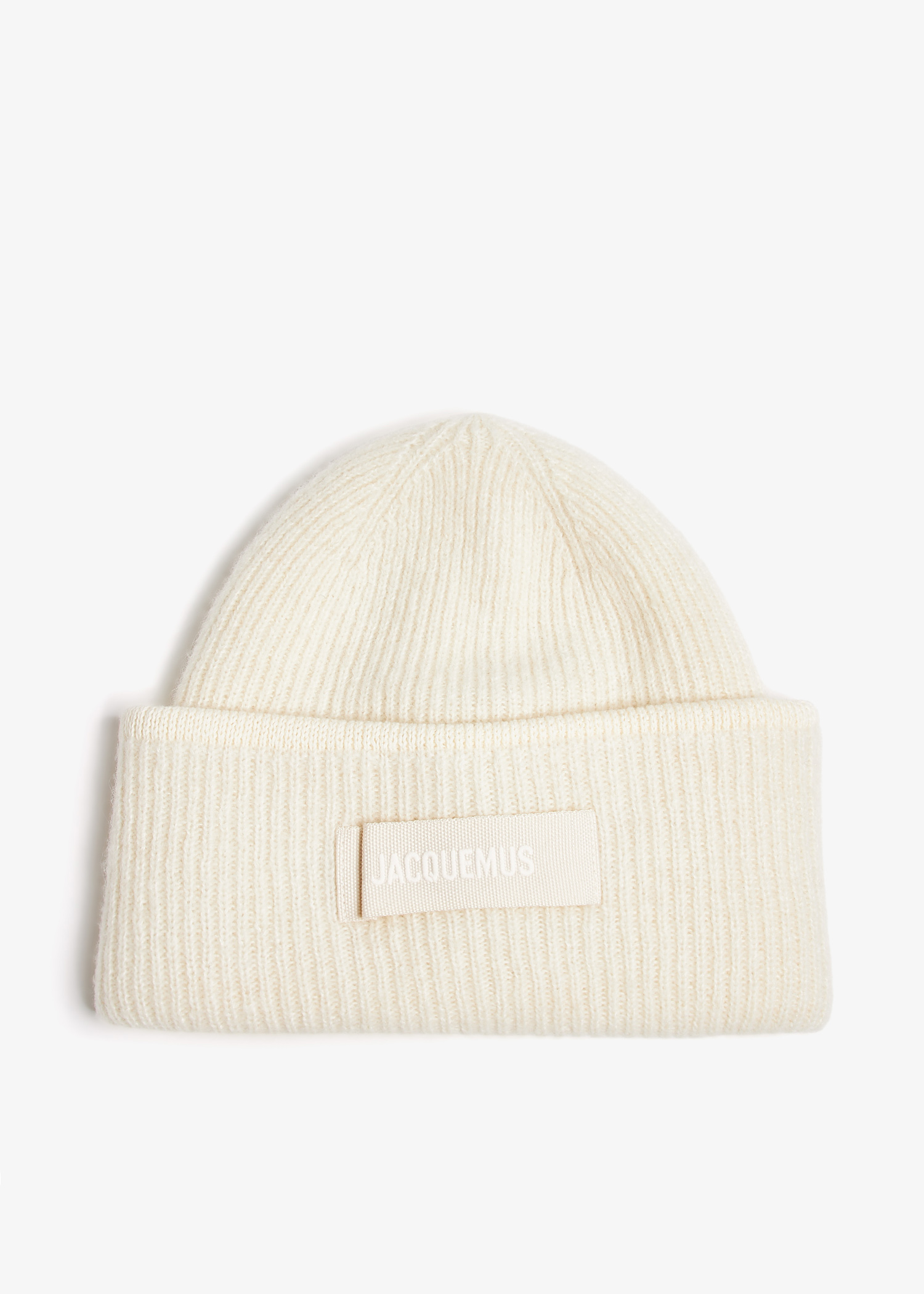 

Le Bonnet Gros Grain beanie, White