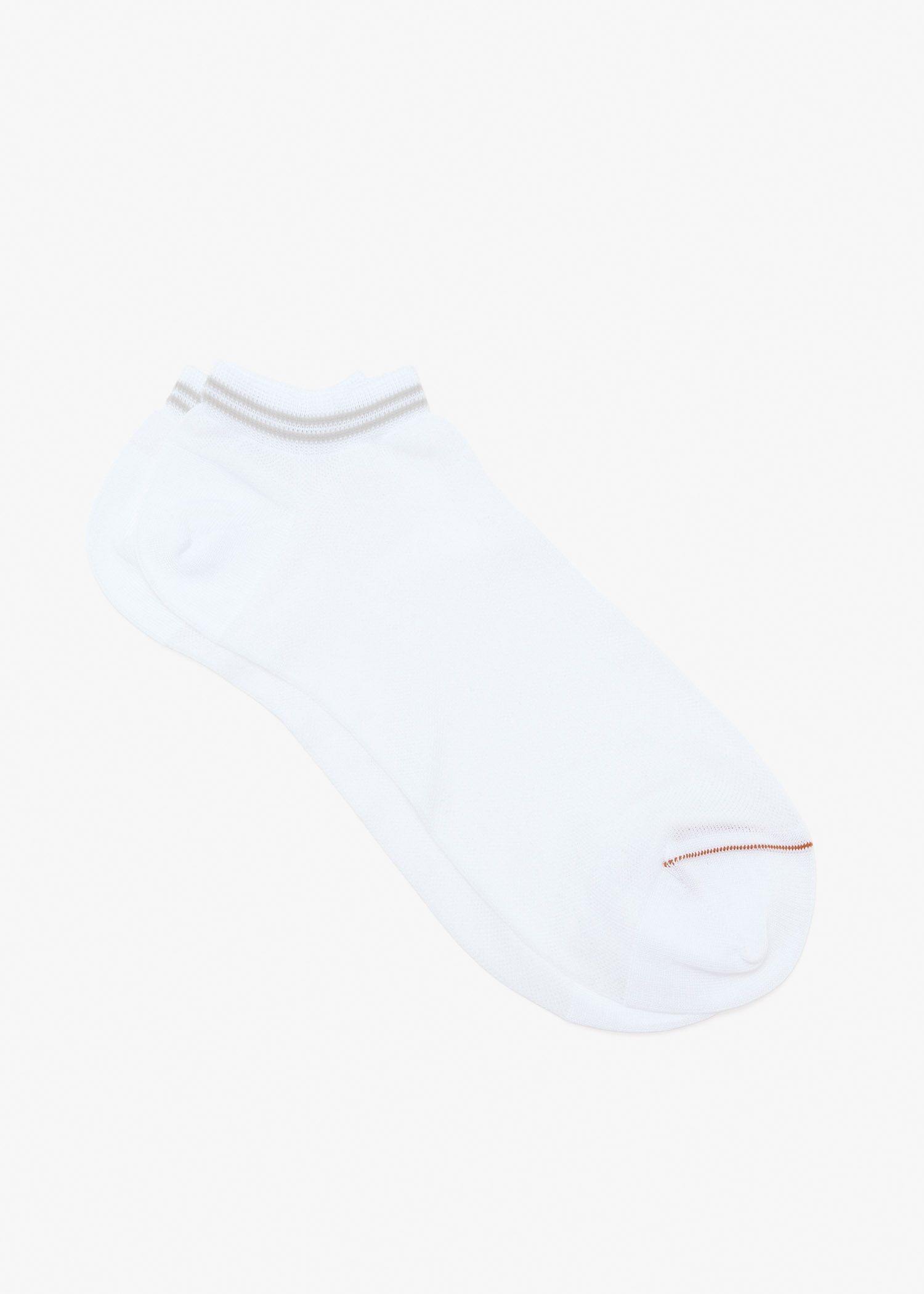 

Cotton blend socks, White