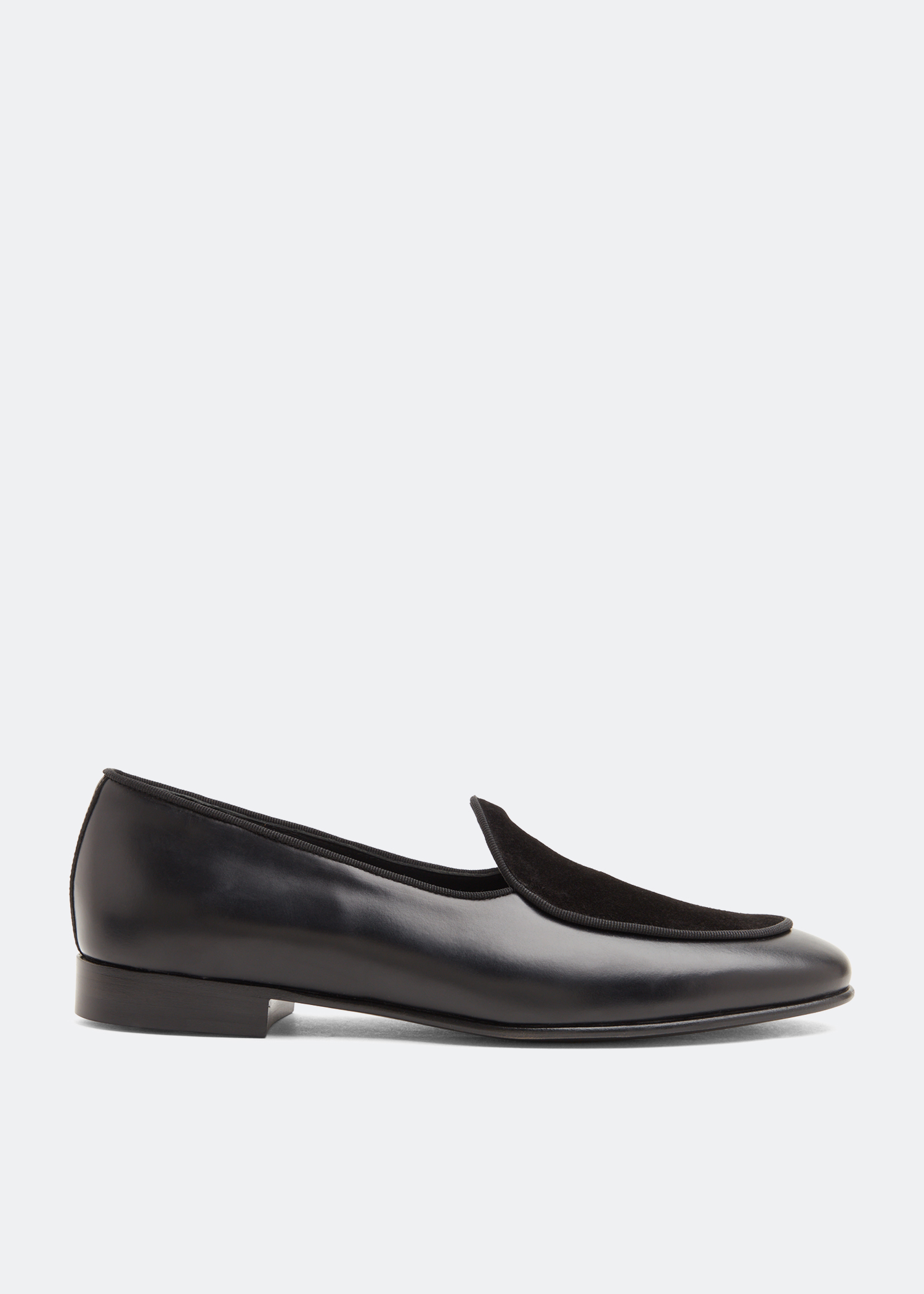 

Kensington suede loafers, Black