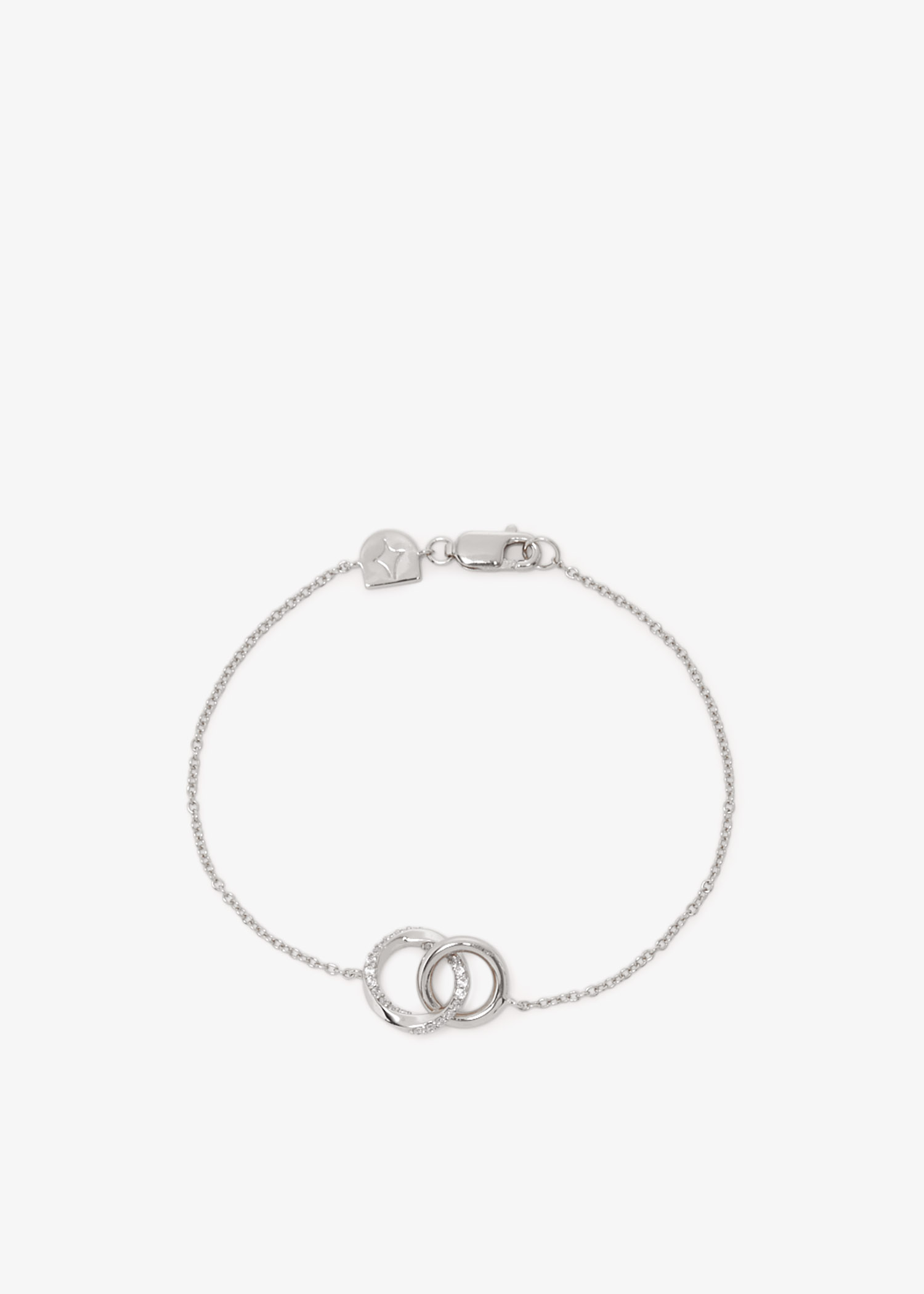 

Orbit Crystal bracelet, Silver