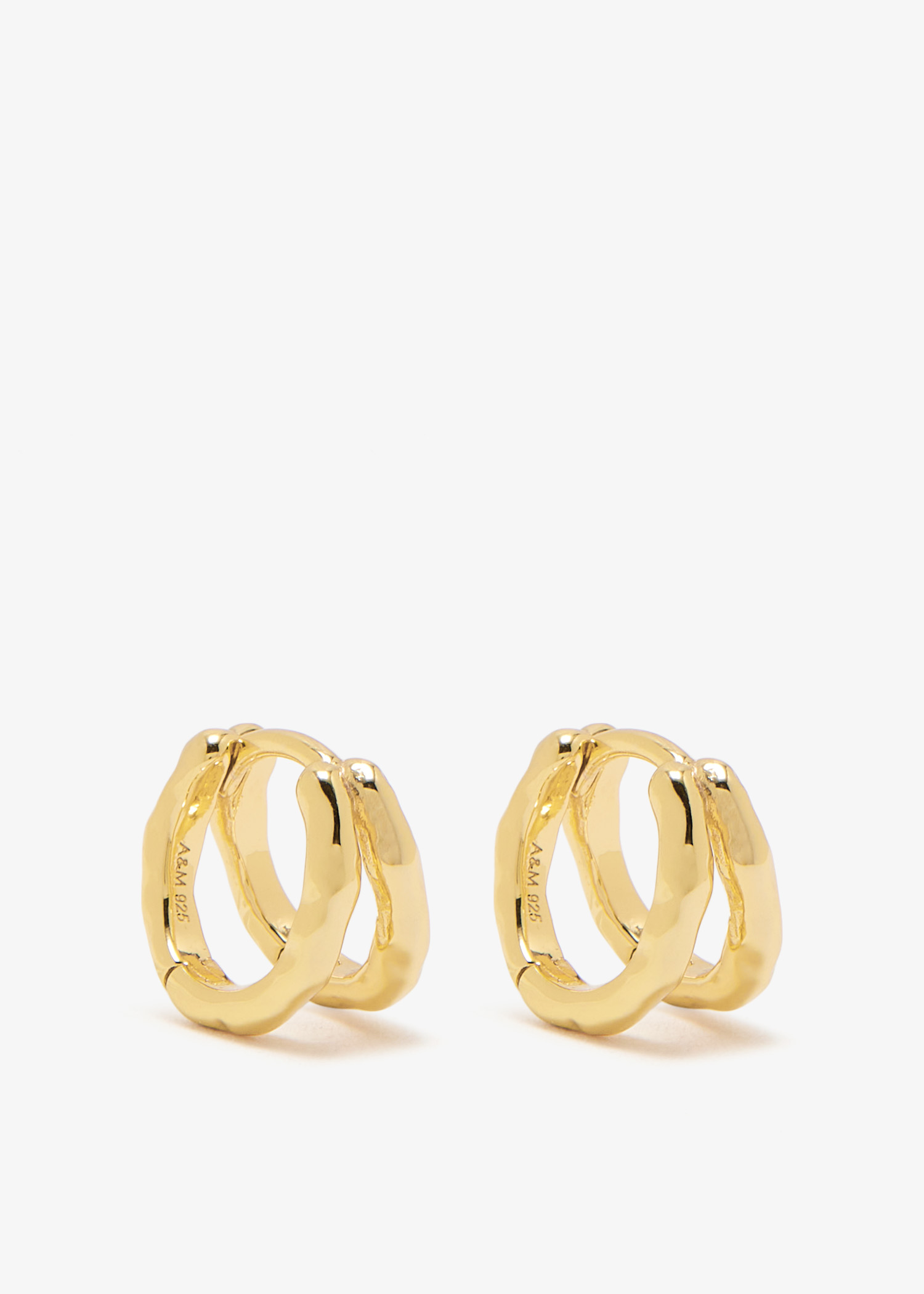 

Molten Textured Illusion huggies, Gold