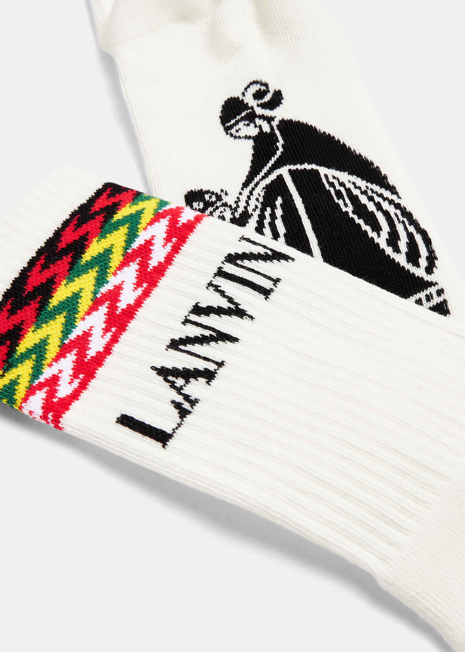 

Curb Lanvin socks, White