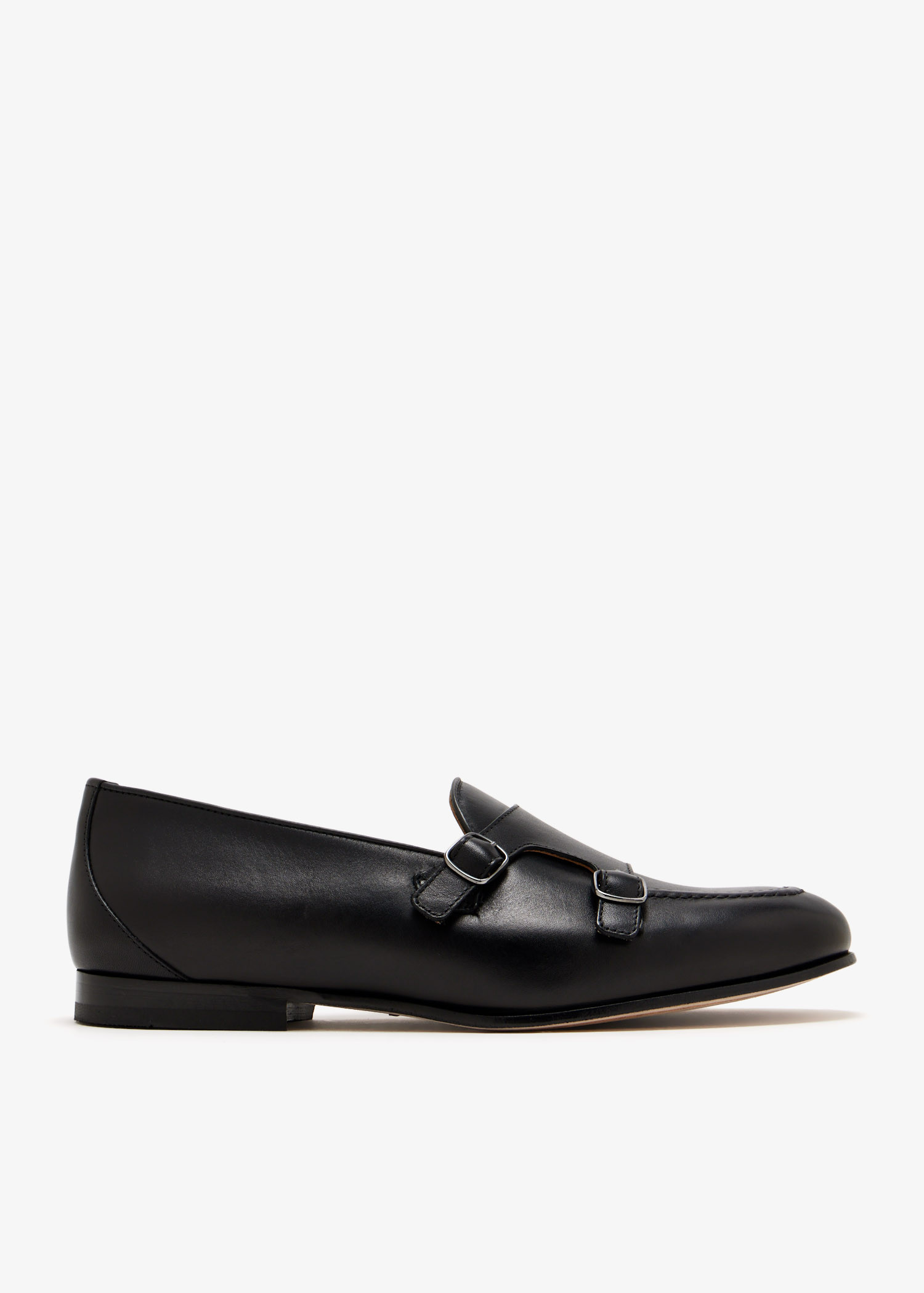 

Savio monk strap loafers, Black