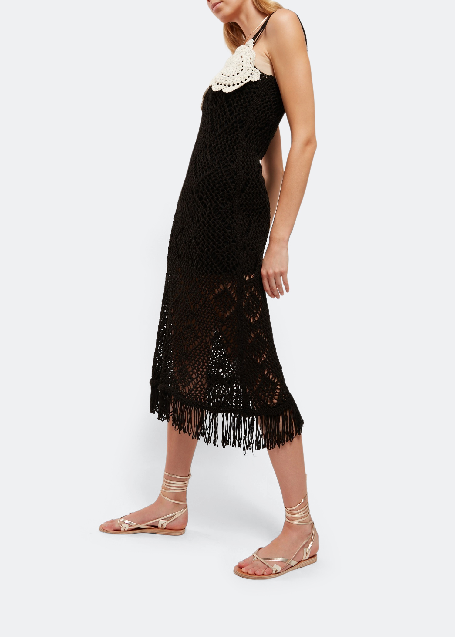 

Artemis de Gabies nappa sandals, Metallic