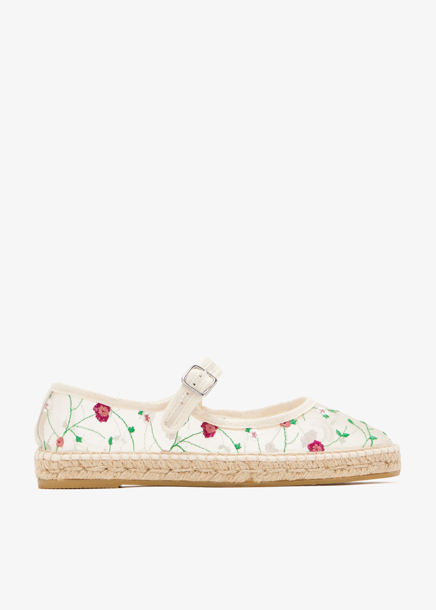 

Athena Mary Jane espadrilles, White
