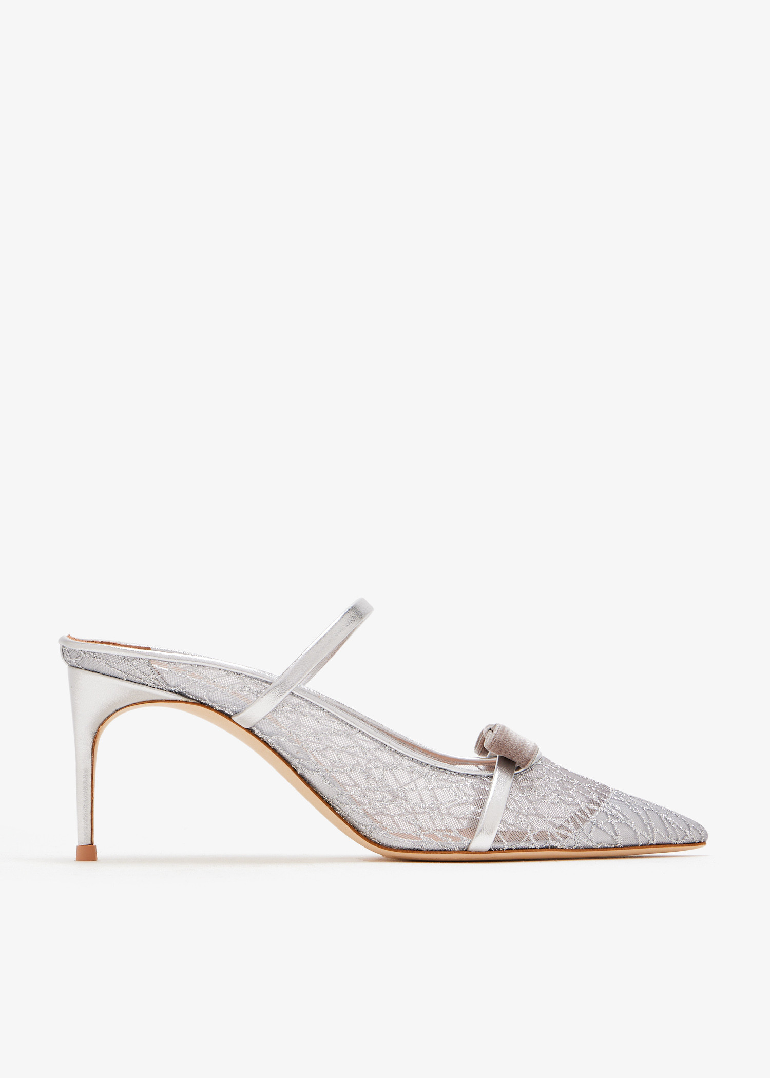 

Aurora 70 mules, Silver