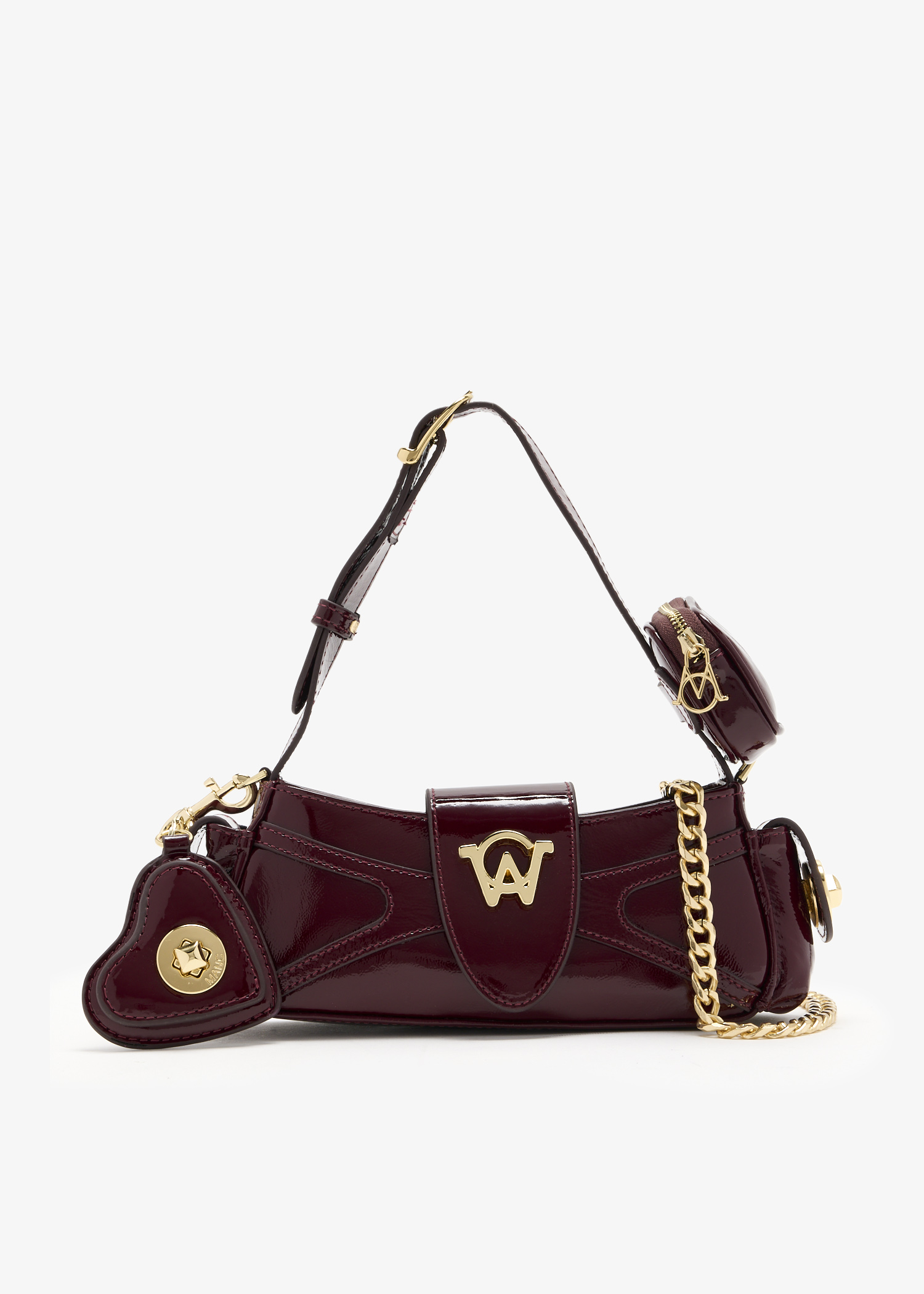 

Aurora micro bag, Burgundy