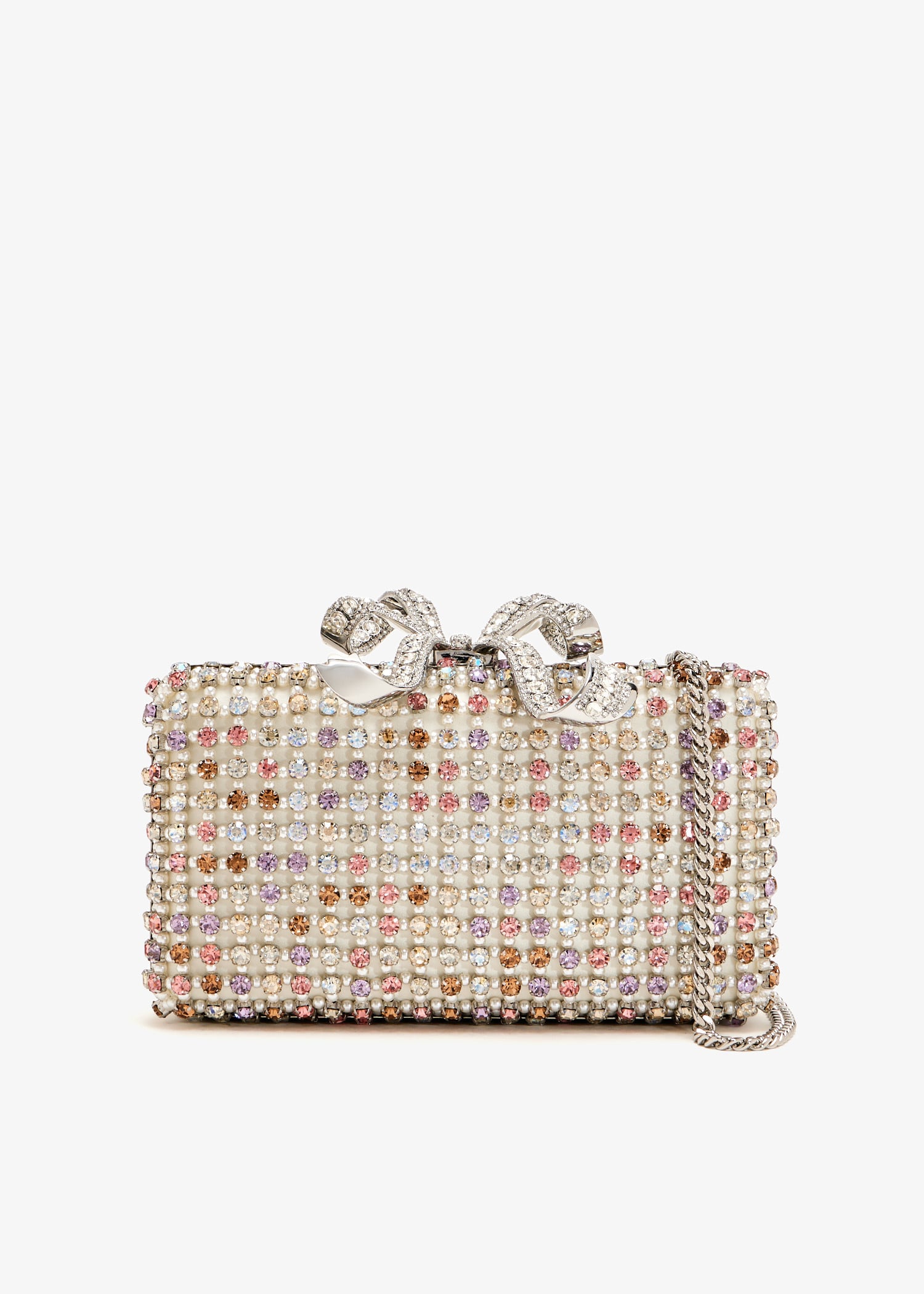 

Crystal clutch, Multicolored