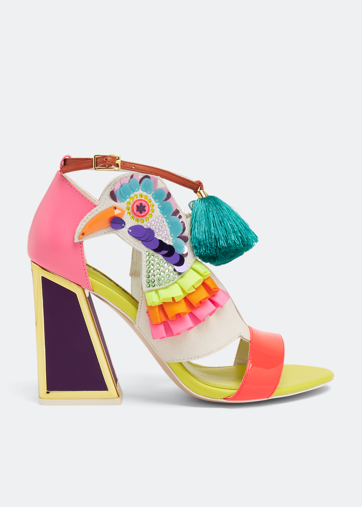 

Aya sandals, Multicolored