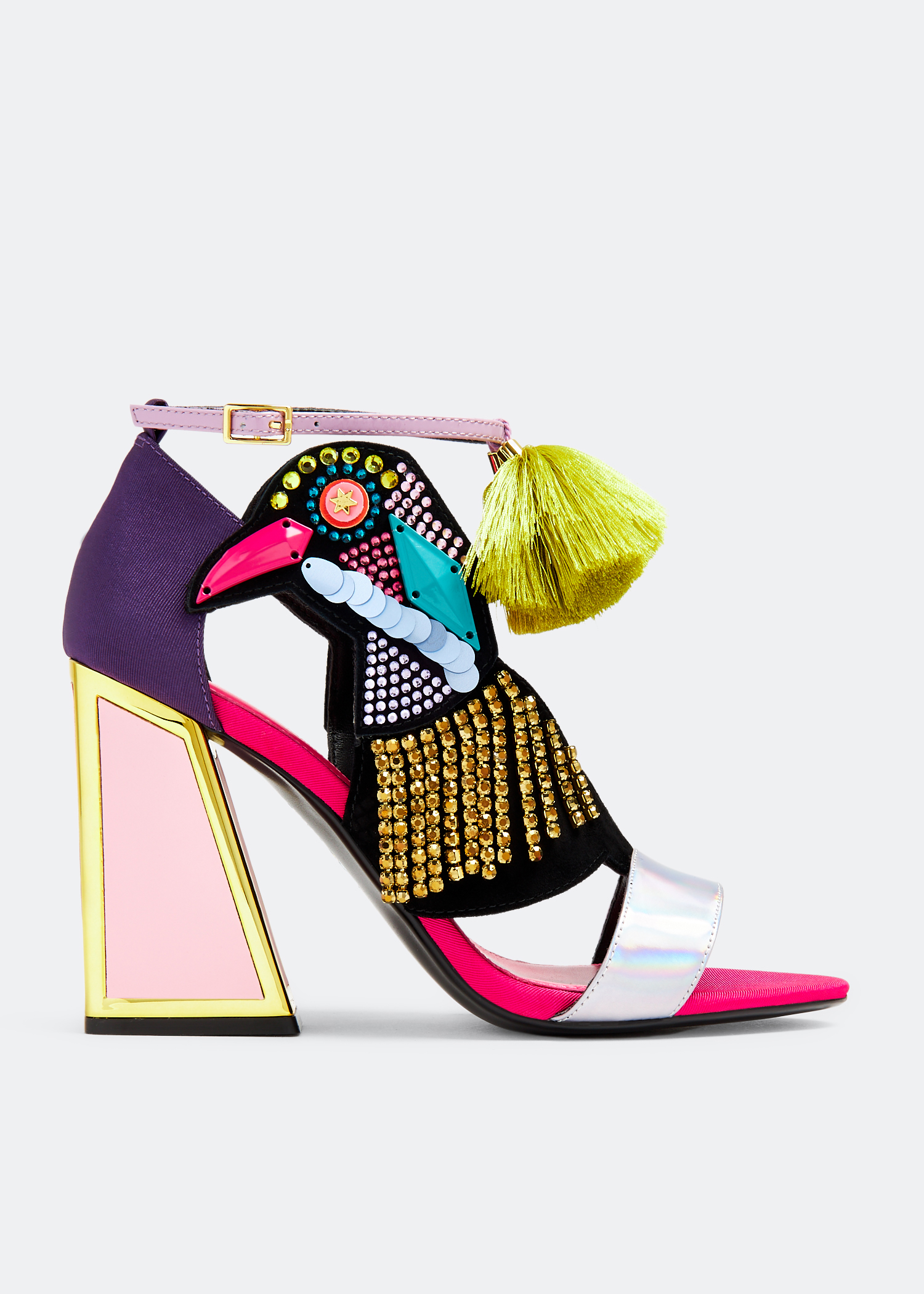 

Aya sandals, Multicolored