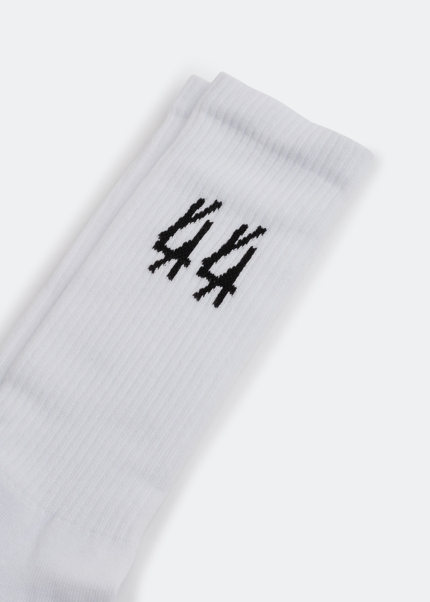 

44 logo socks, White