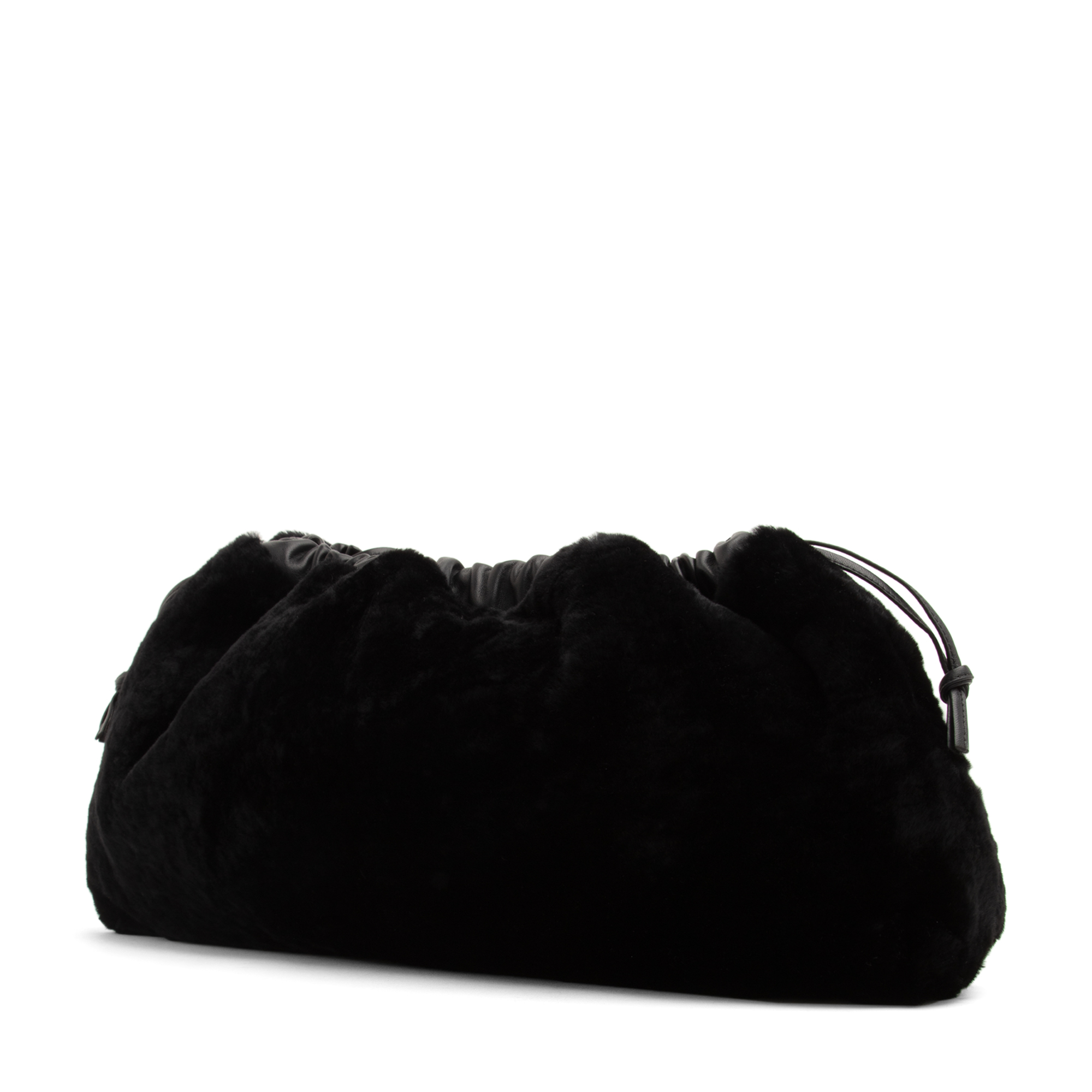 

Maxi drawstring reversible bag, Black