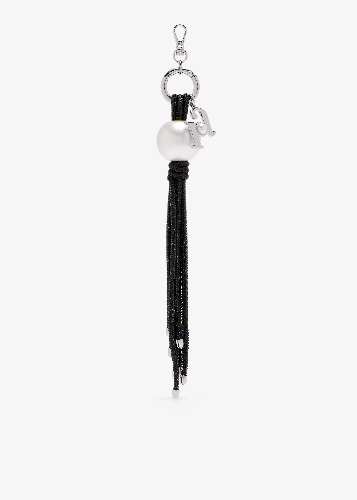 

Ostrica large bag charm, Black