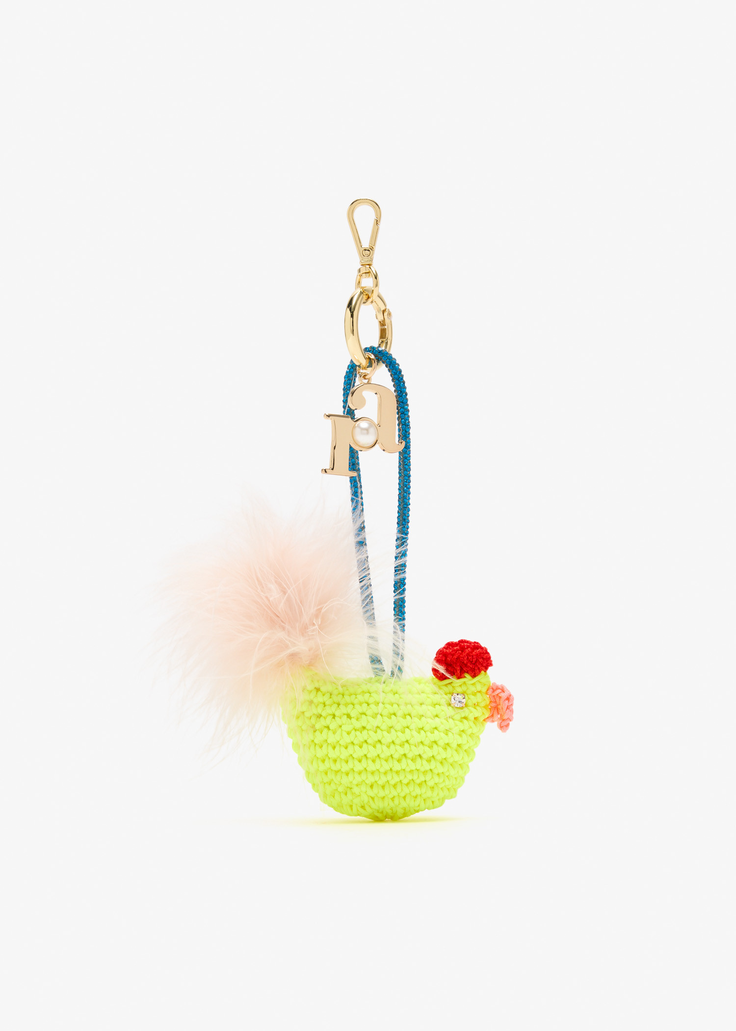 

Gallinella bag charm, Yellow