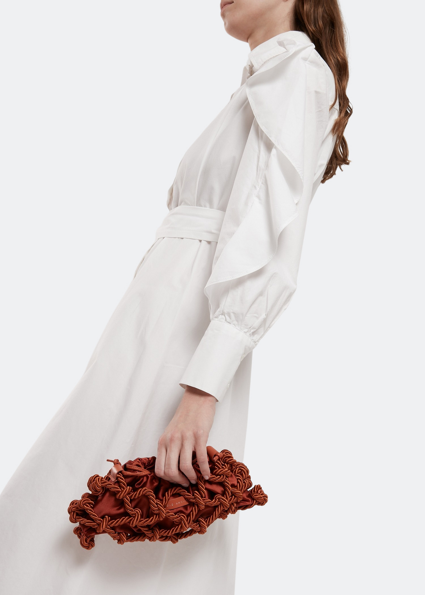 

Mini Fishnet bag, Orange