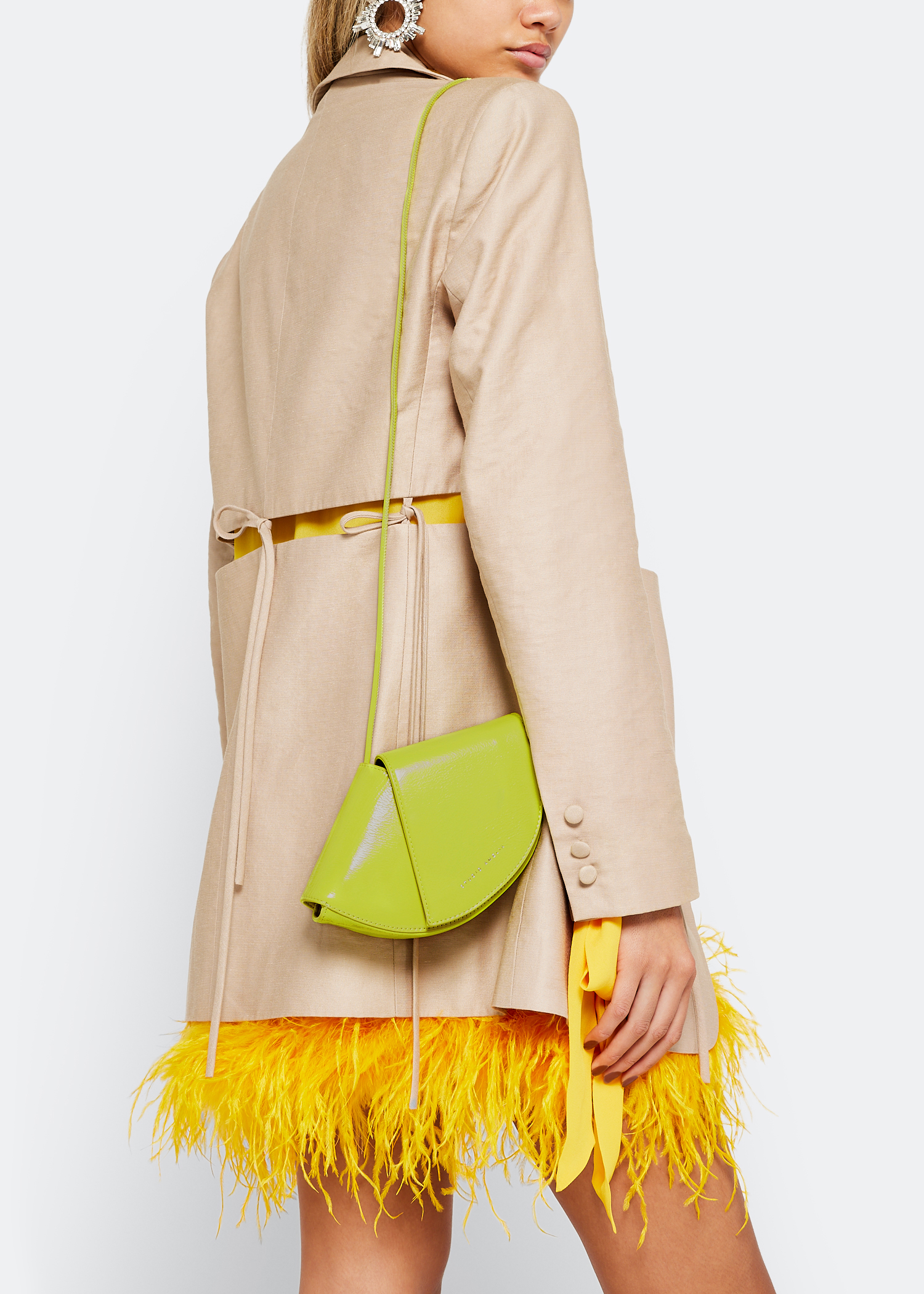 

Stingray mini crossbody bag, Green