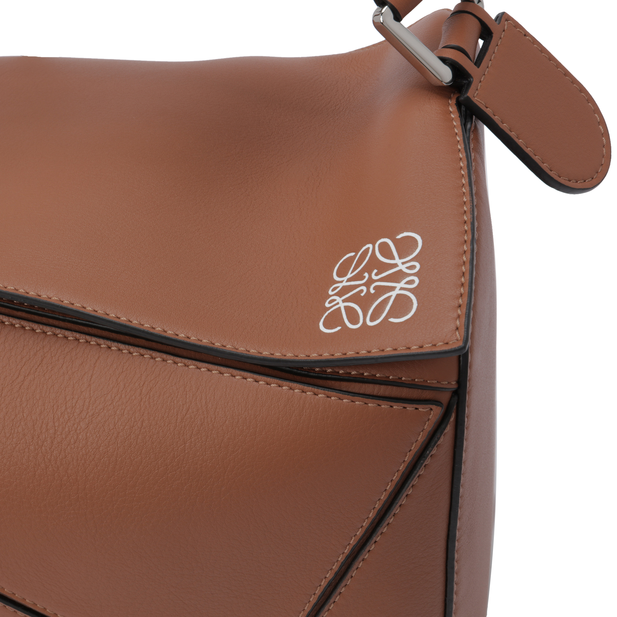 

Puzzle large bag, Brown
