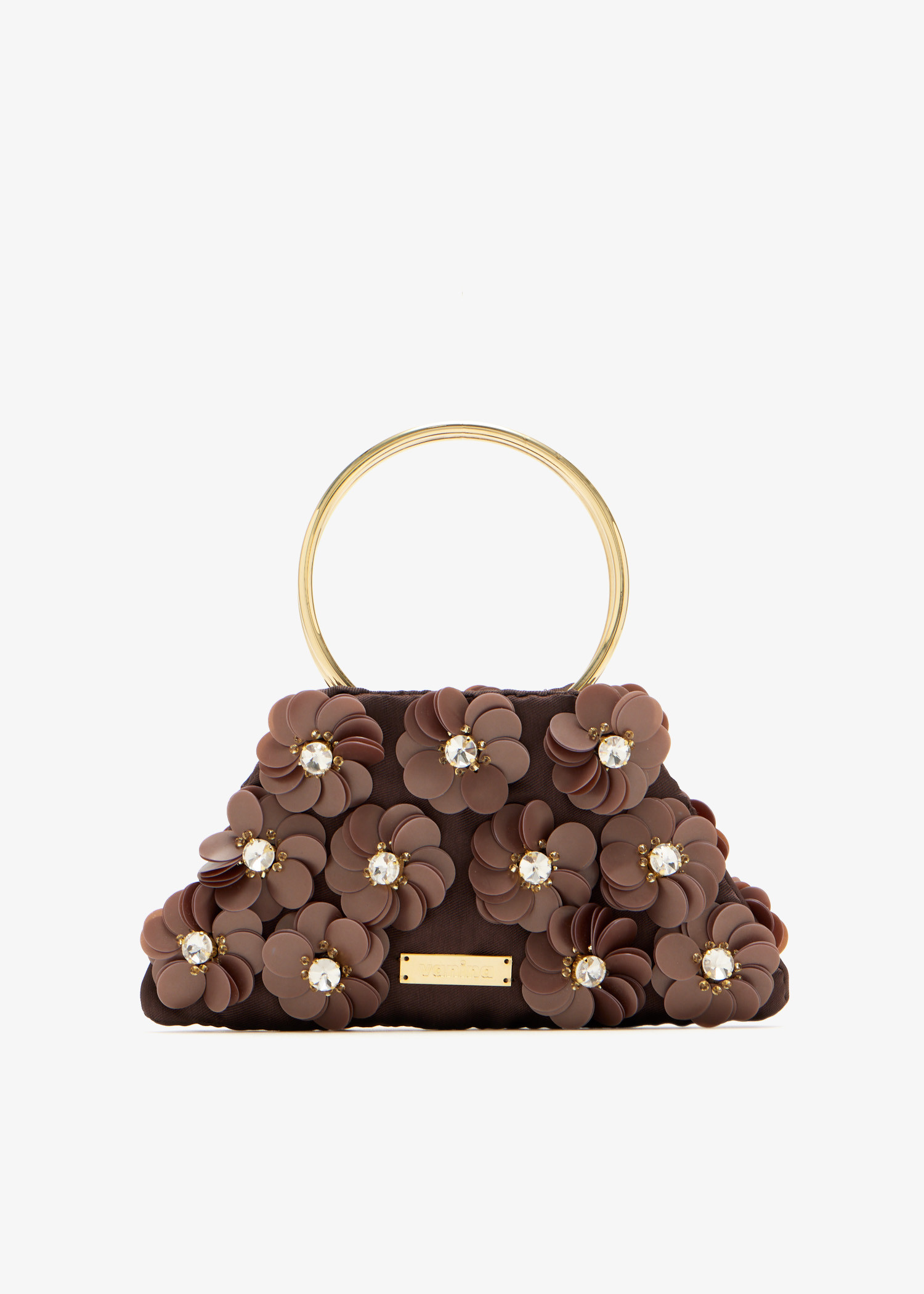 

Eclat de Marguerites bag, Brown