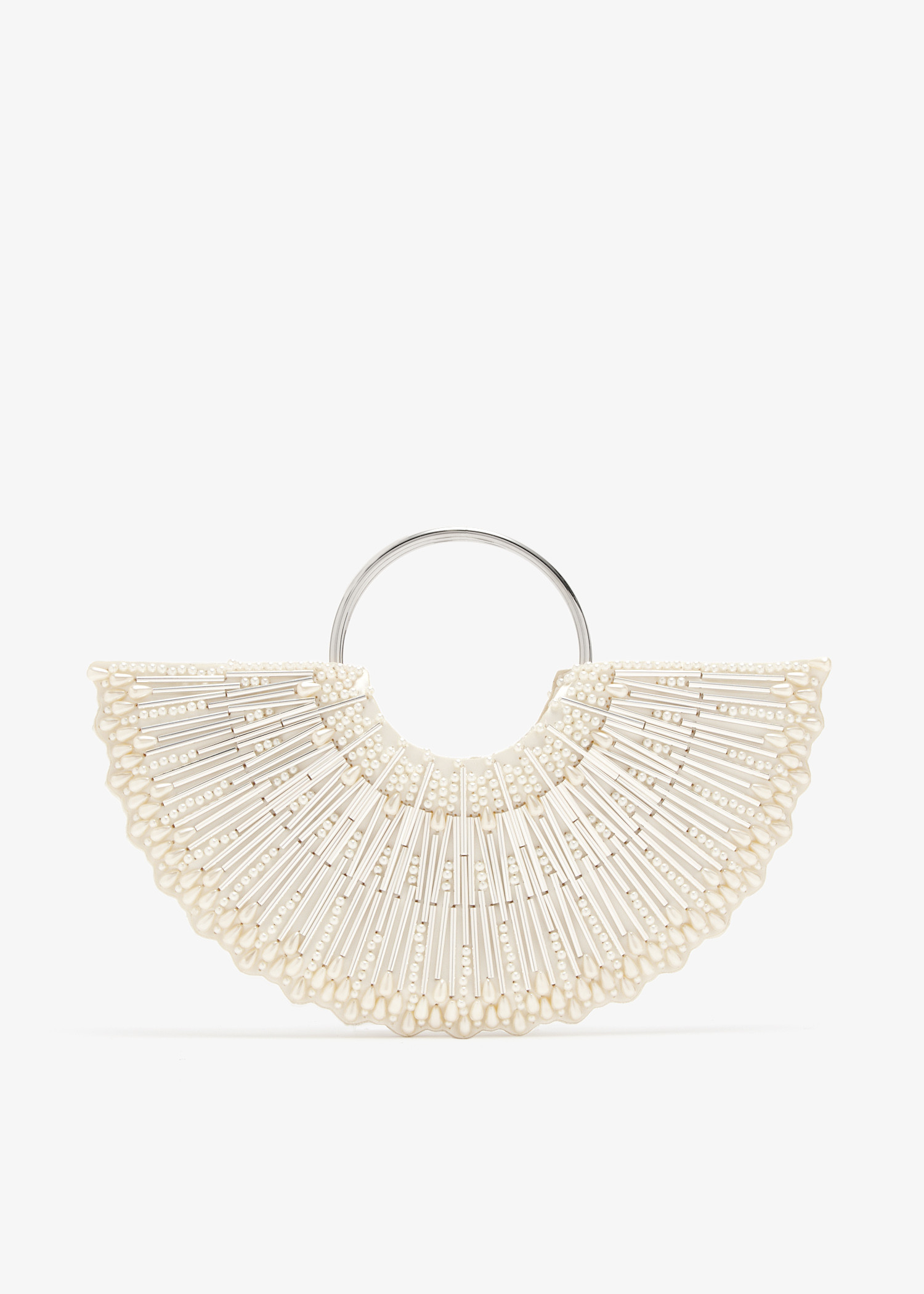 

Rosée d'Epines handbag, Cream