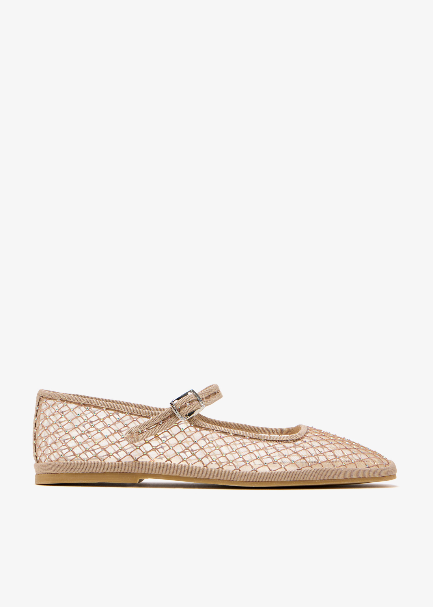 

Bambinetta Mary Jane shoes, Beige
