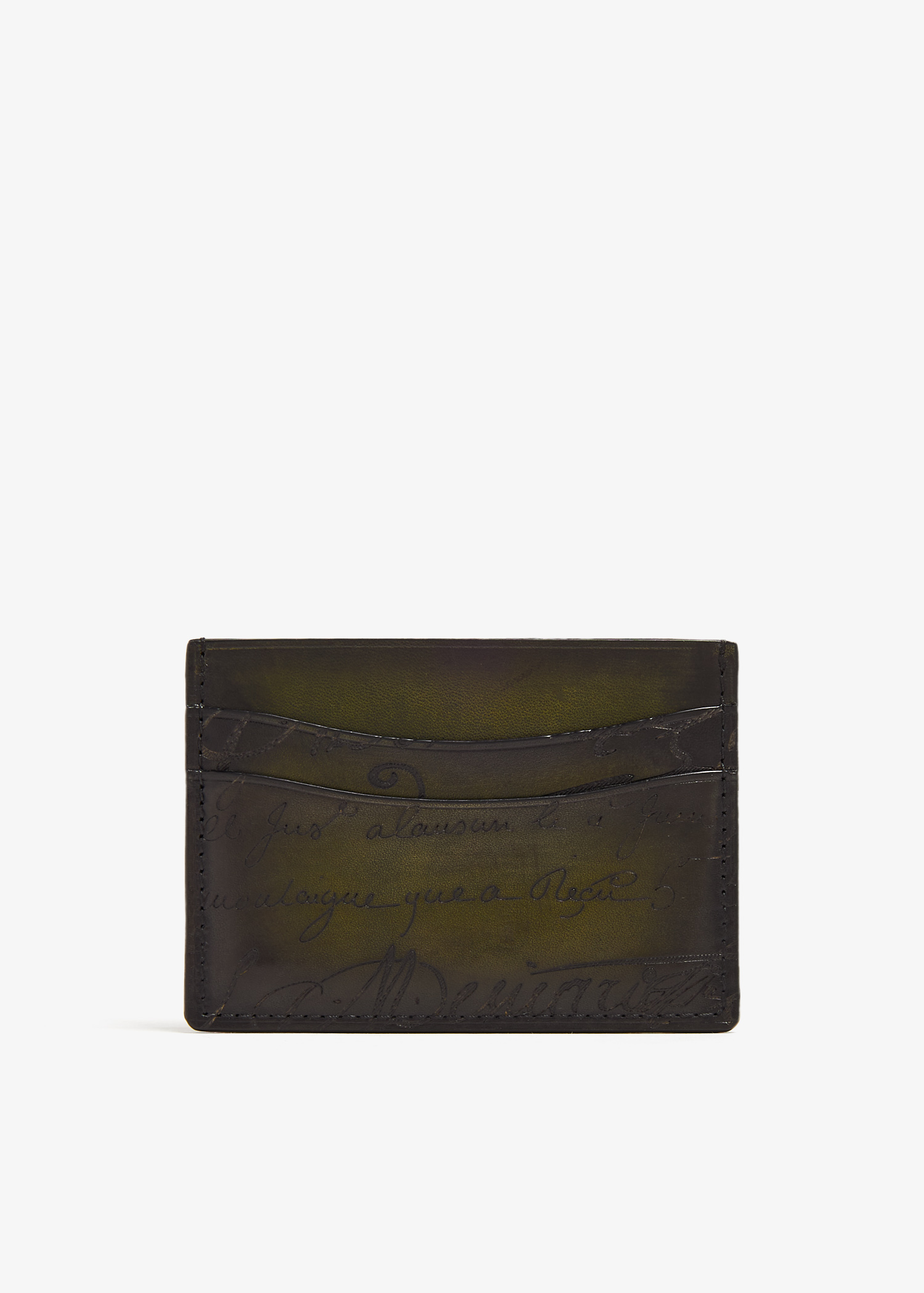 

Bambou card holder, Green