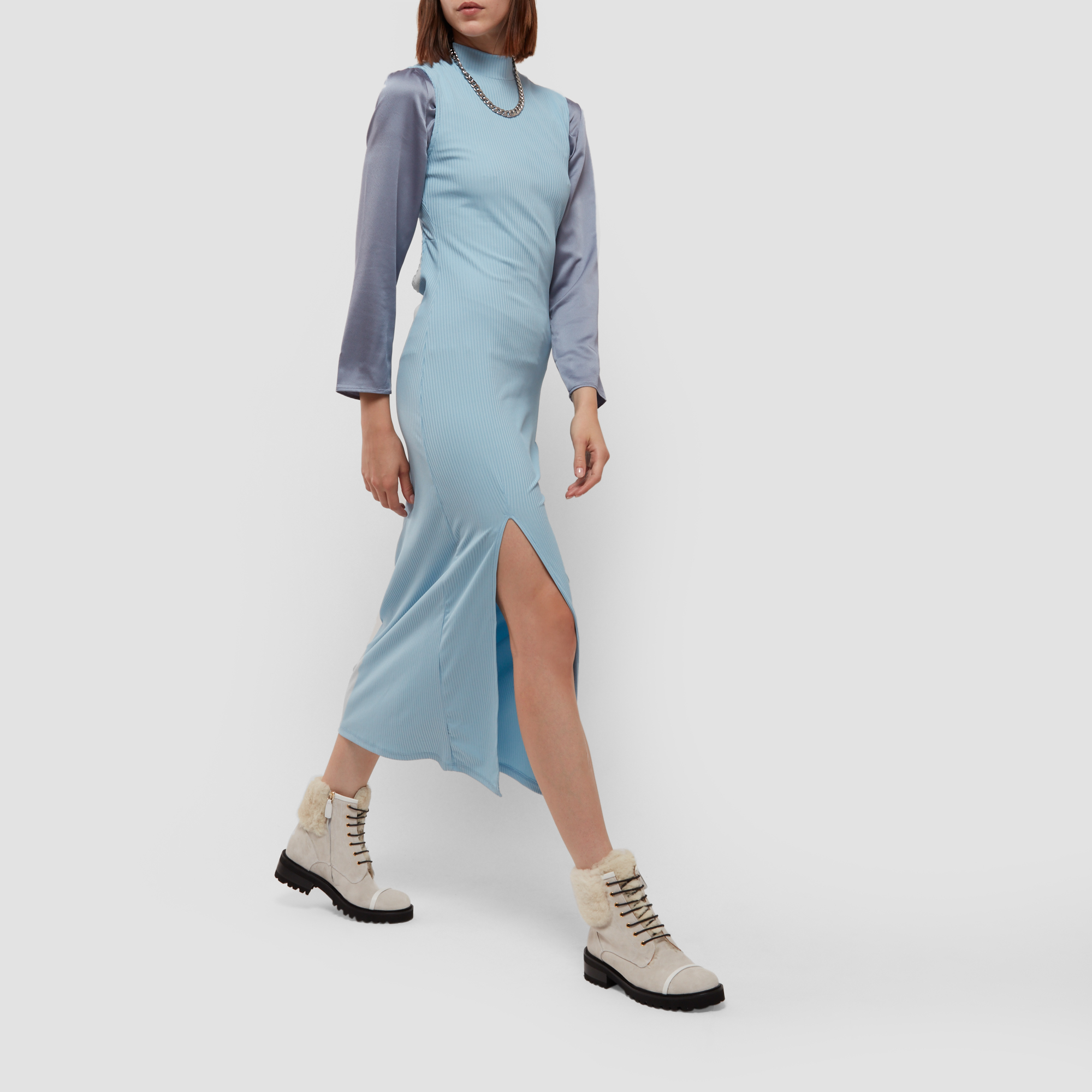 

Barb boots, White