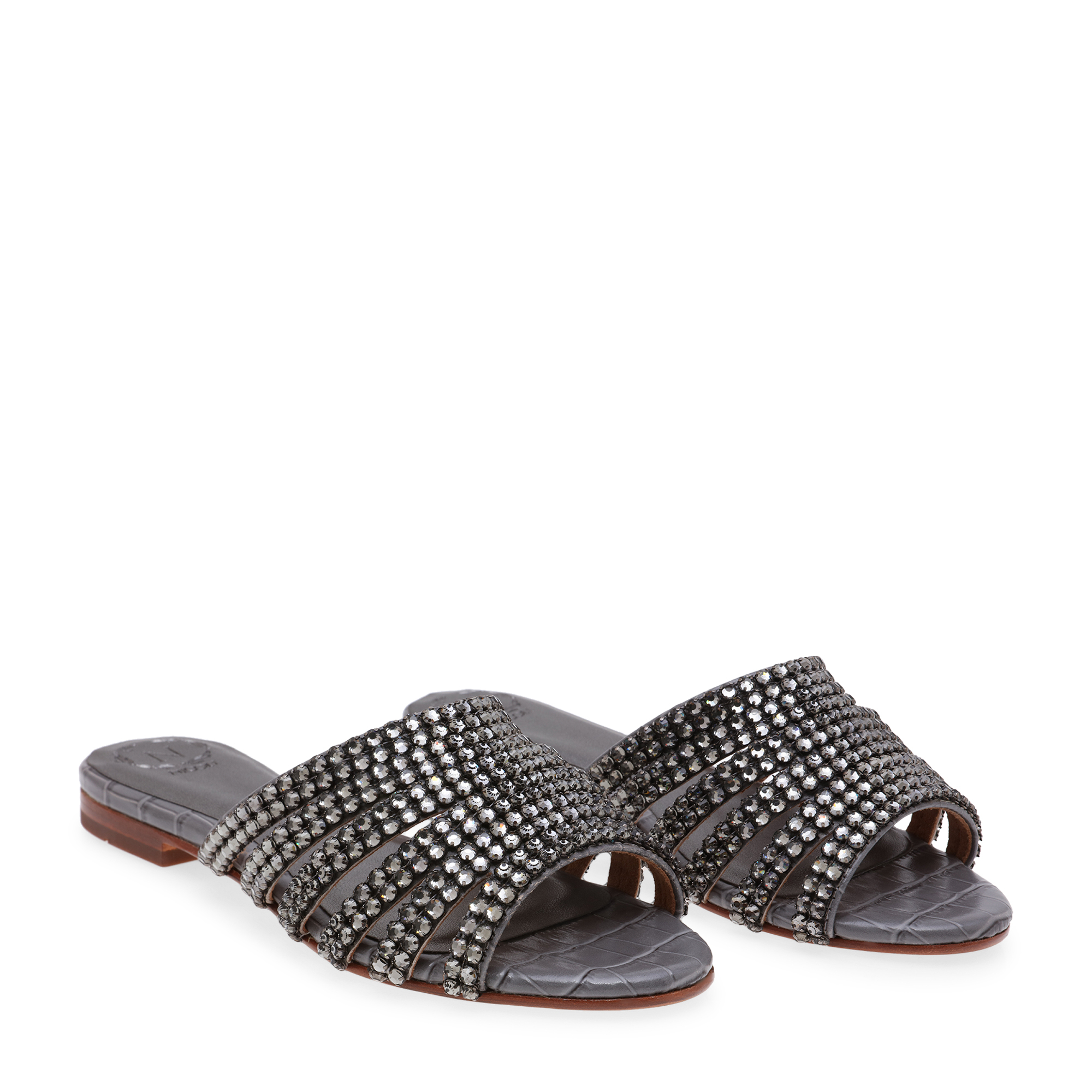 

Basile flat sandals, Grey