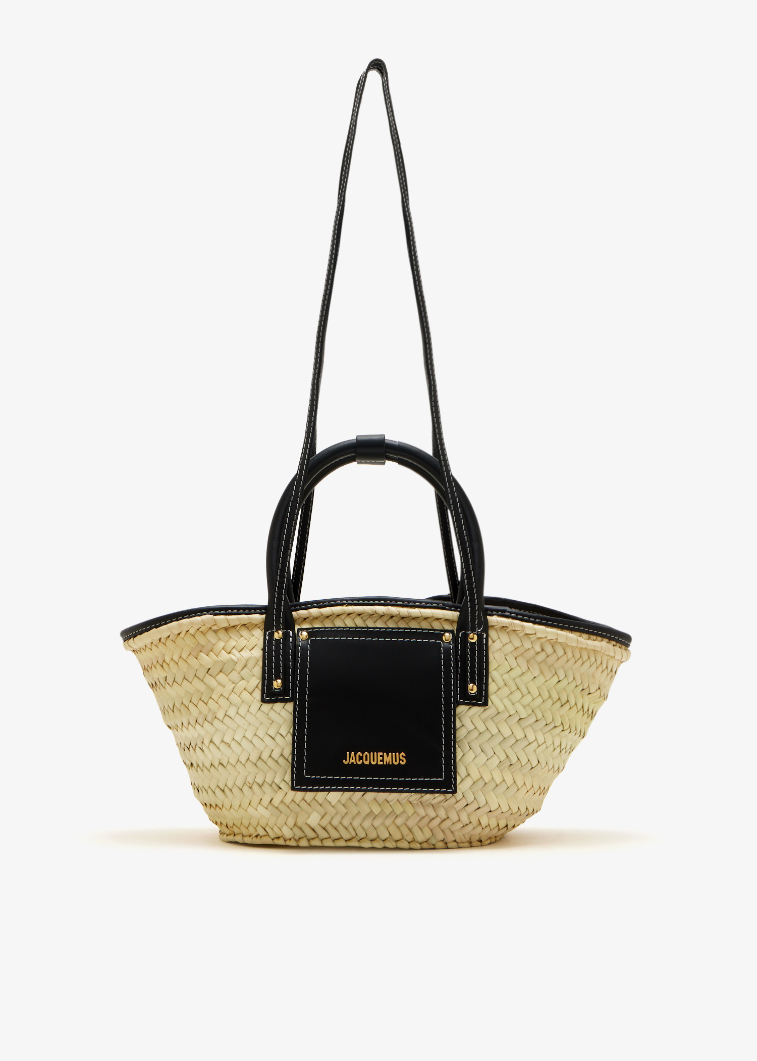 

Le Petit Soli basket bag, Beige