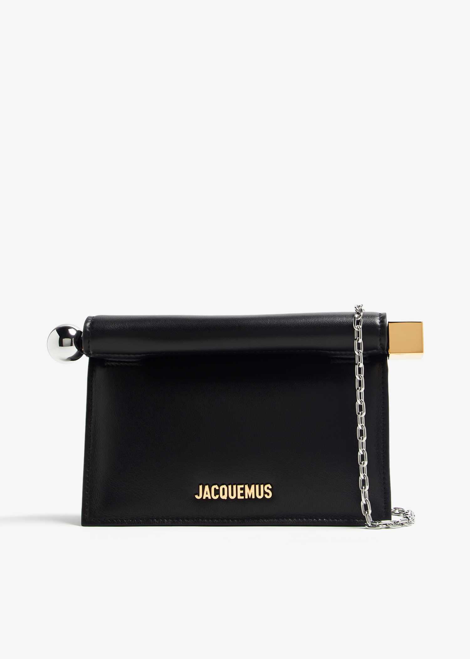 

La Pochette Rond Carré clutch, Black