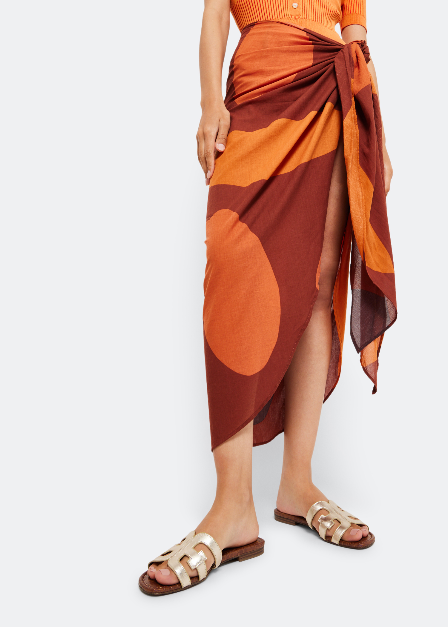 

Bay sandals, Gold