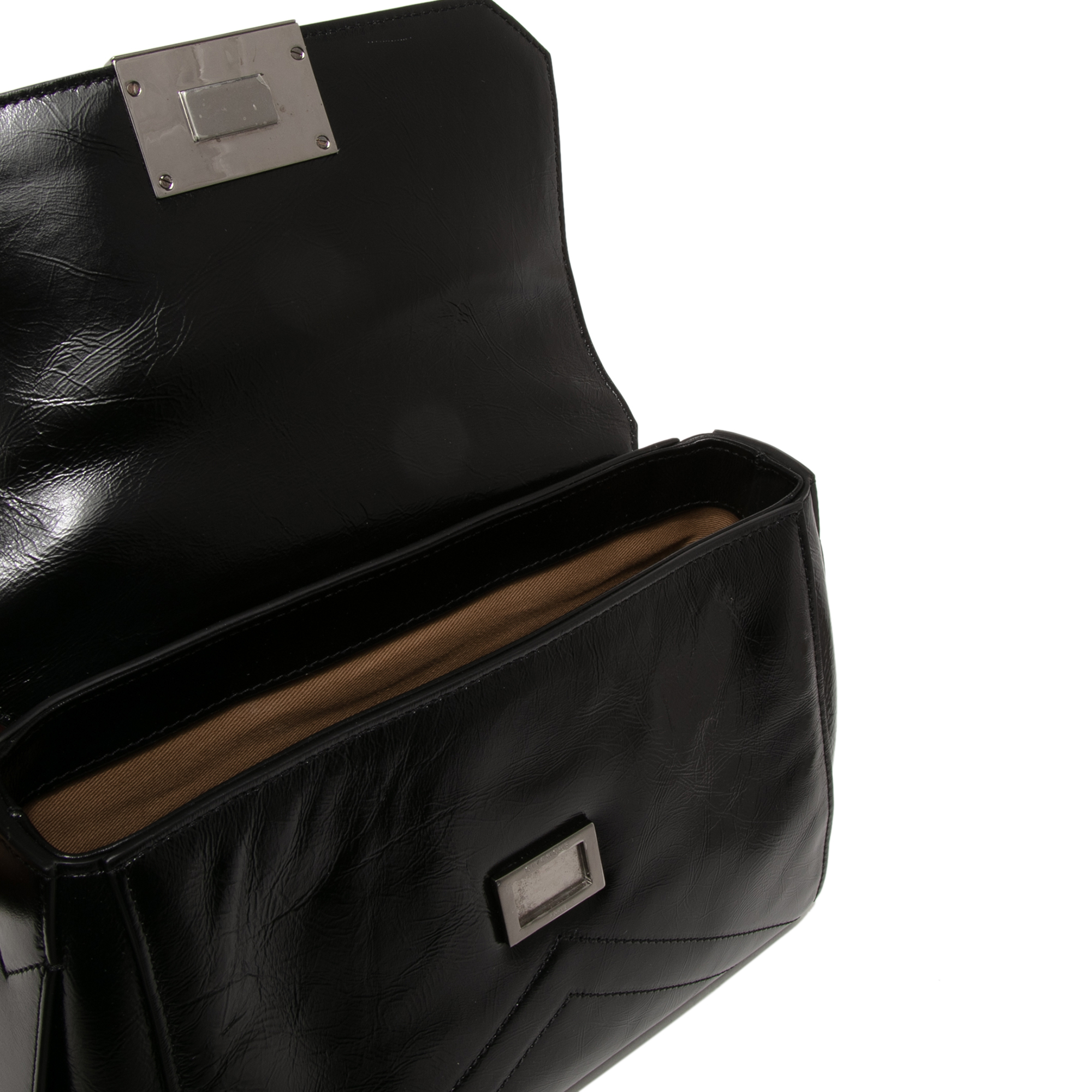 

ID small flap bag, Black