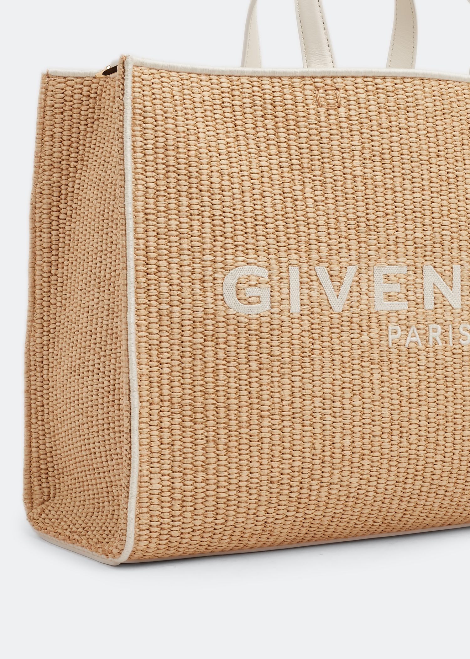 

Medium G tote shopping bag, Beige