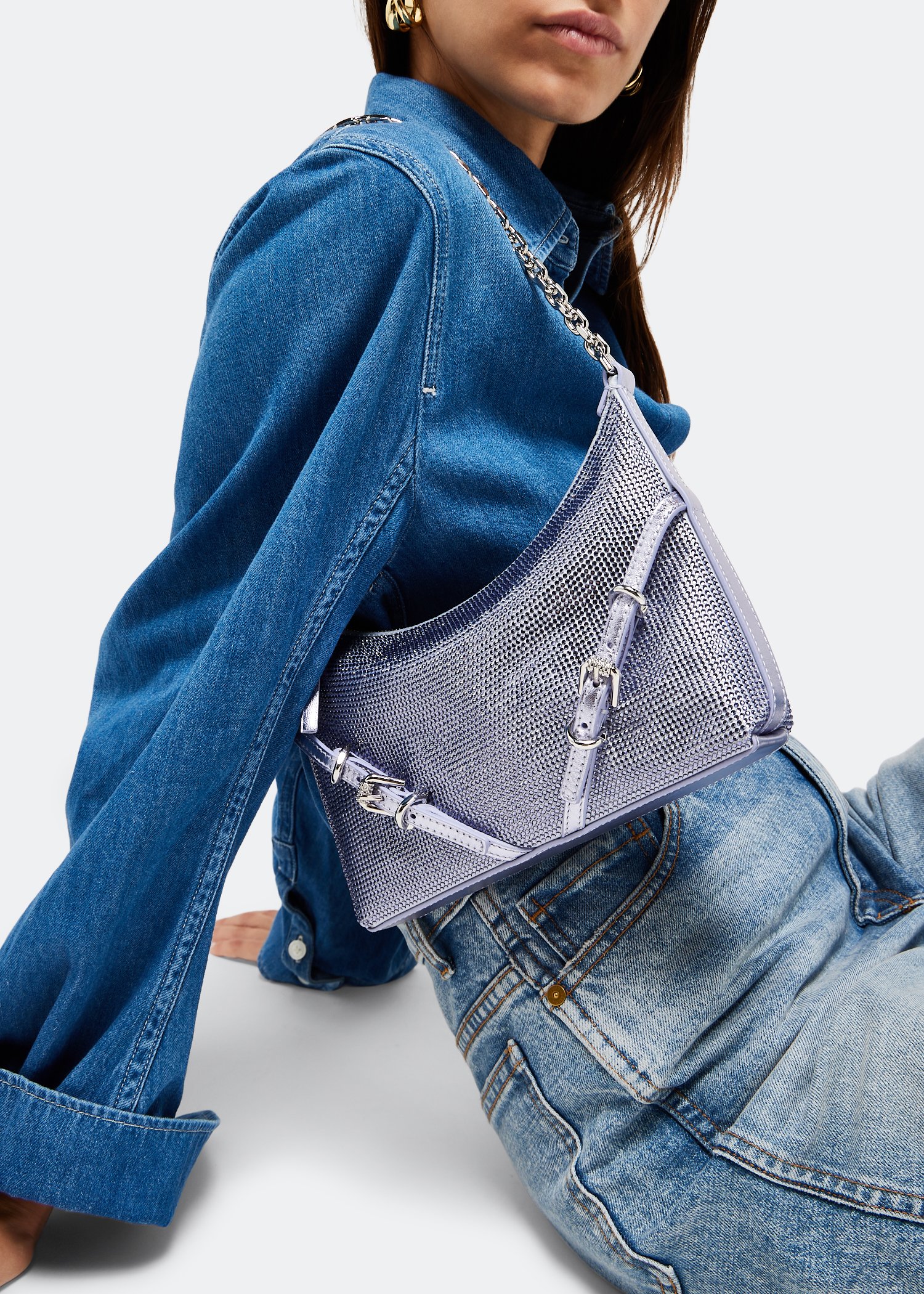 

Voyou party bag, Purple