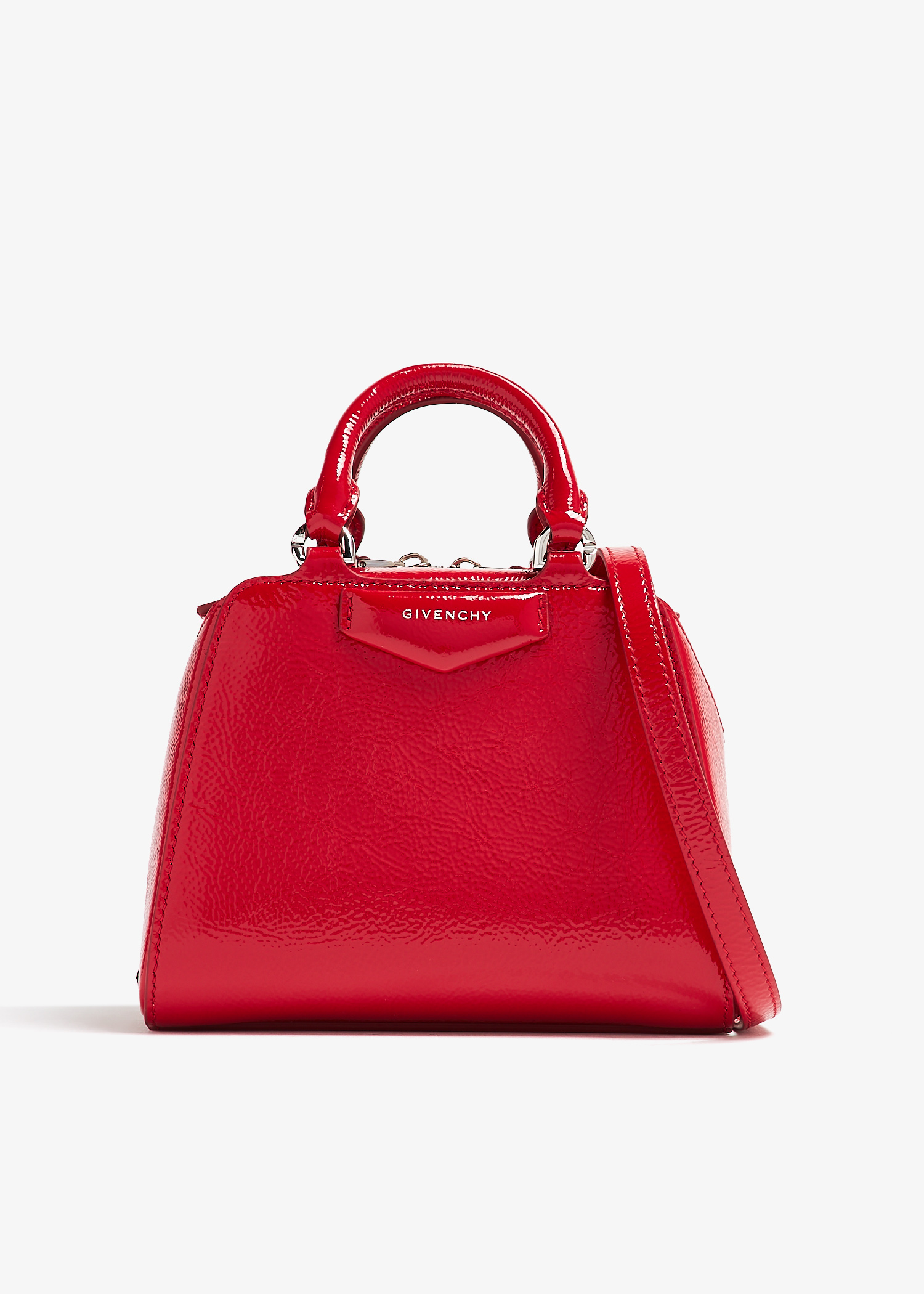 

Nano Antigona Cube bag, Red